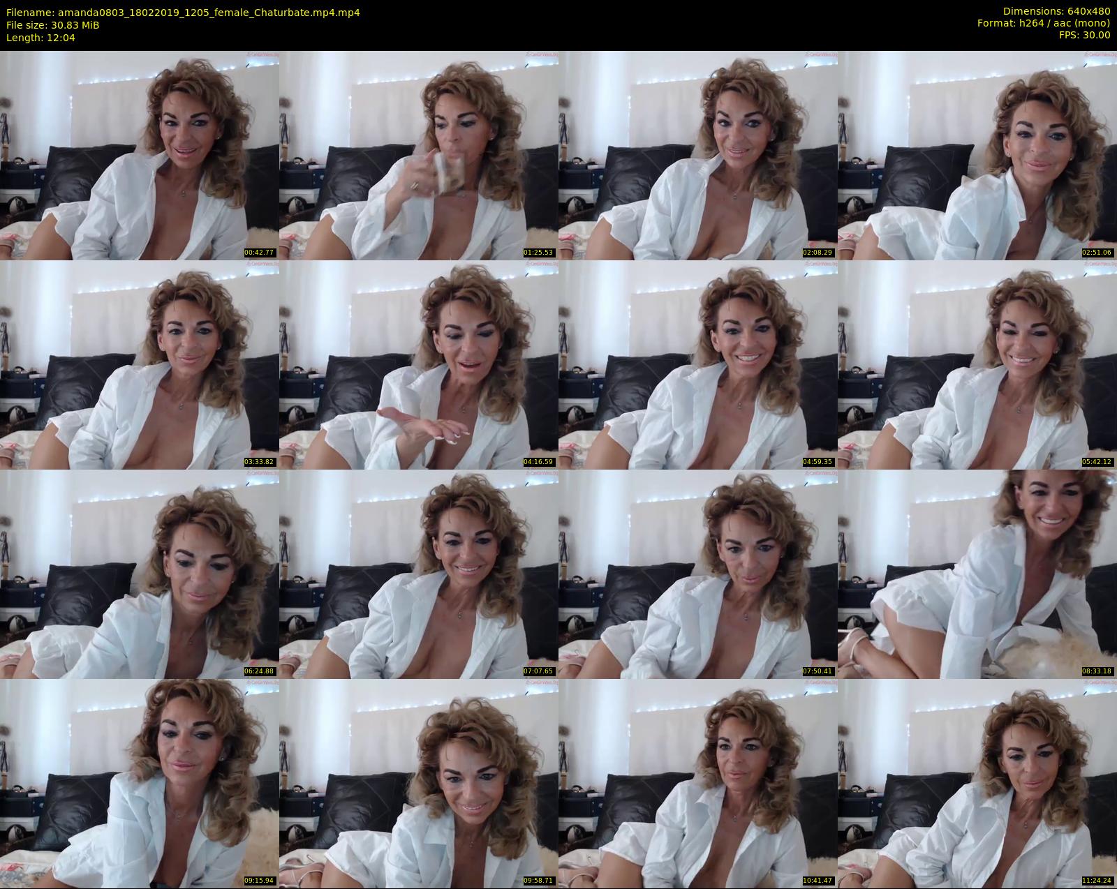 amanda0803 — 13 minute Chaturbate female cam show recording, 480p, Feb 18, 2019