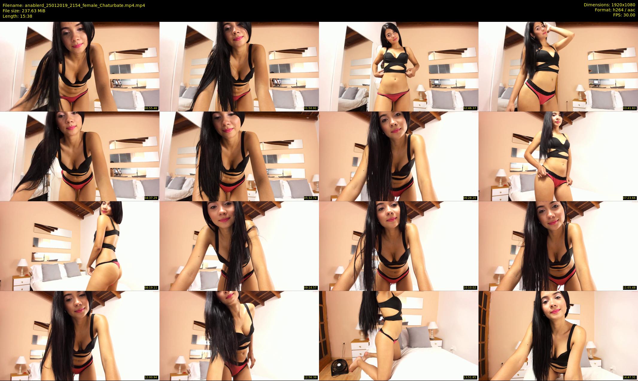 anablerd — 16 minute Chaturbate female cam show recording, 1080p, Jan 25, 2019