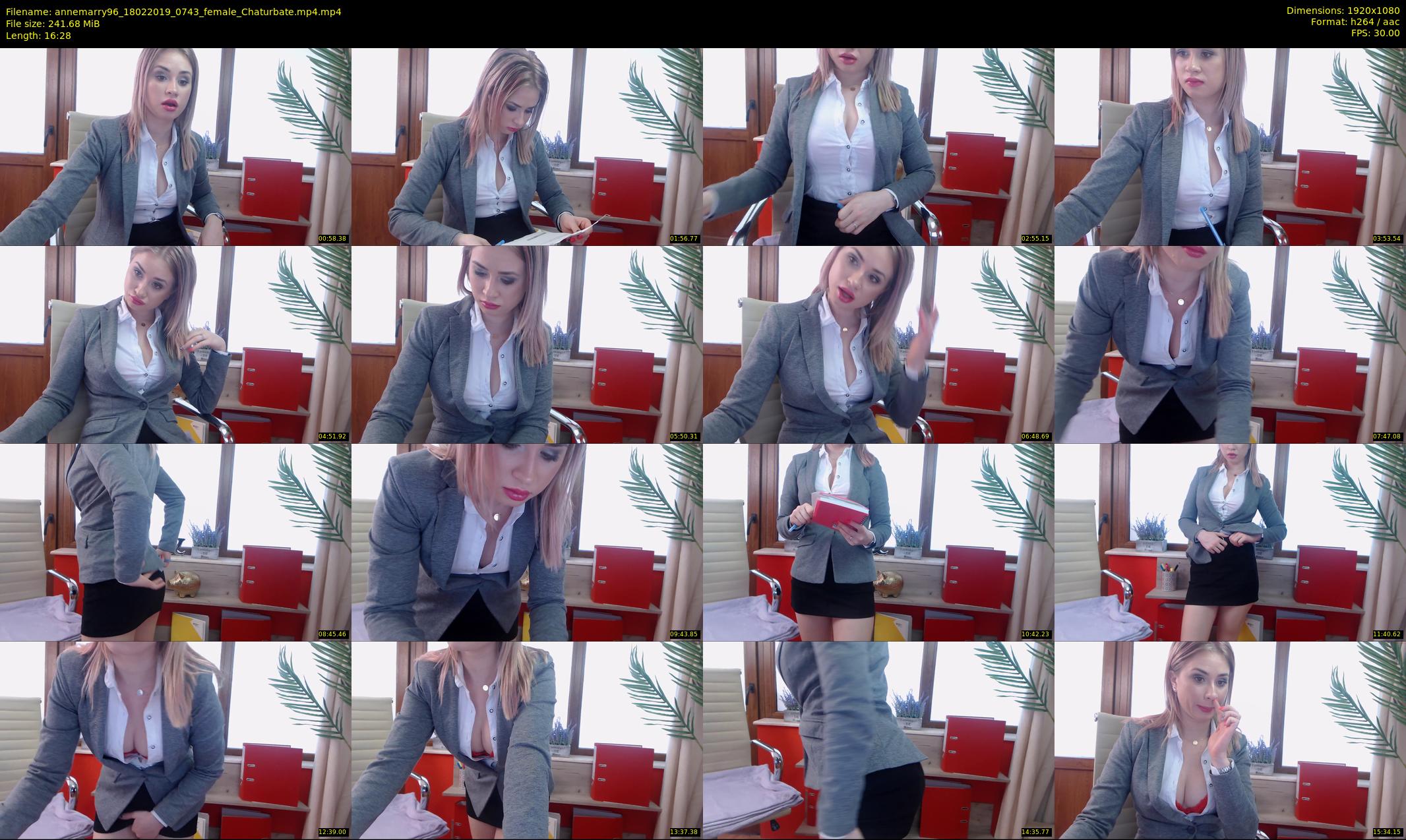 annemarry96 — 17 minute Chaturbate female cam show recording, 1080p, Feb 18, 2019