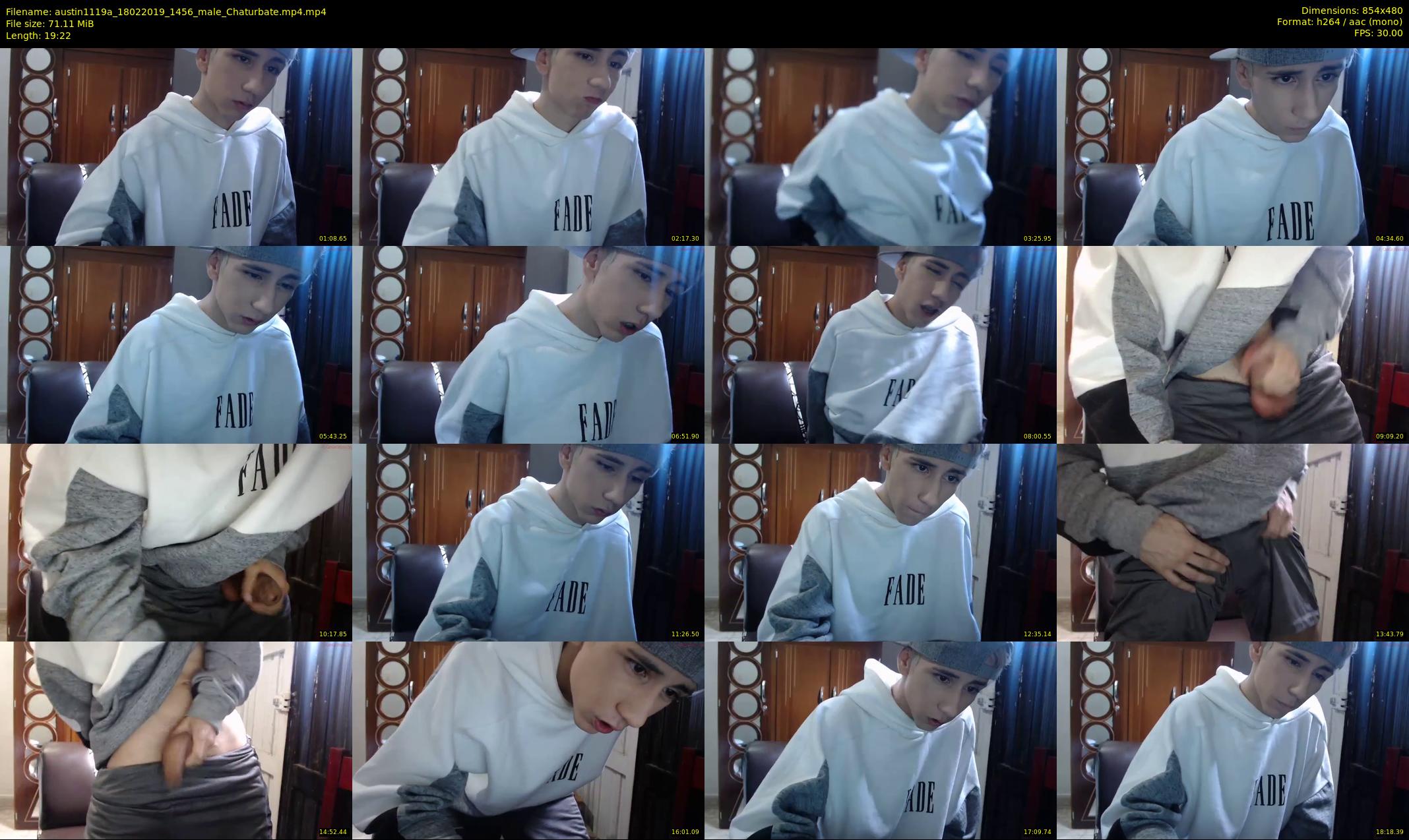 austin1119a — 20 minute Chaturbate male cam show recording, 480p, Feb 18, 2019