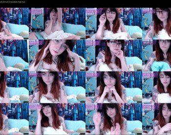 blueasfuck — 40 minute Chaturbate female cam show recording, 1080p, Feb 18, 2019