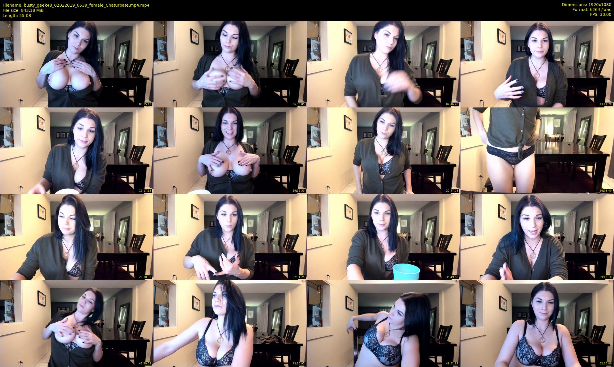 busty_geek48 — 56 minute Chaturbate female cam show recording, 1080p, Feb 2, 2019