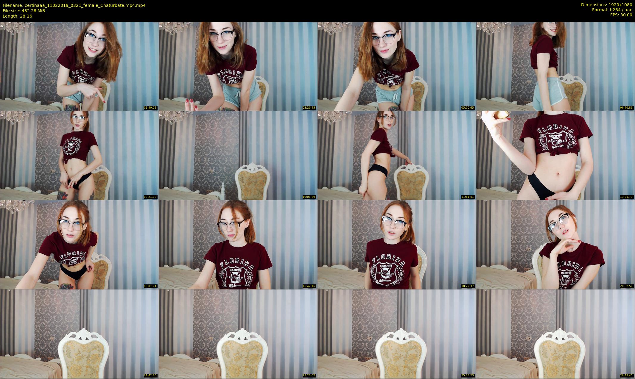 certinaaa — 29 minute Chaturbate female cam show recording, 1080p, Feb 11, 2019