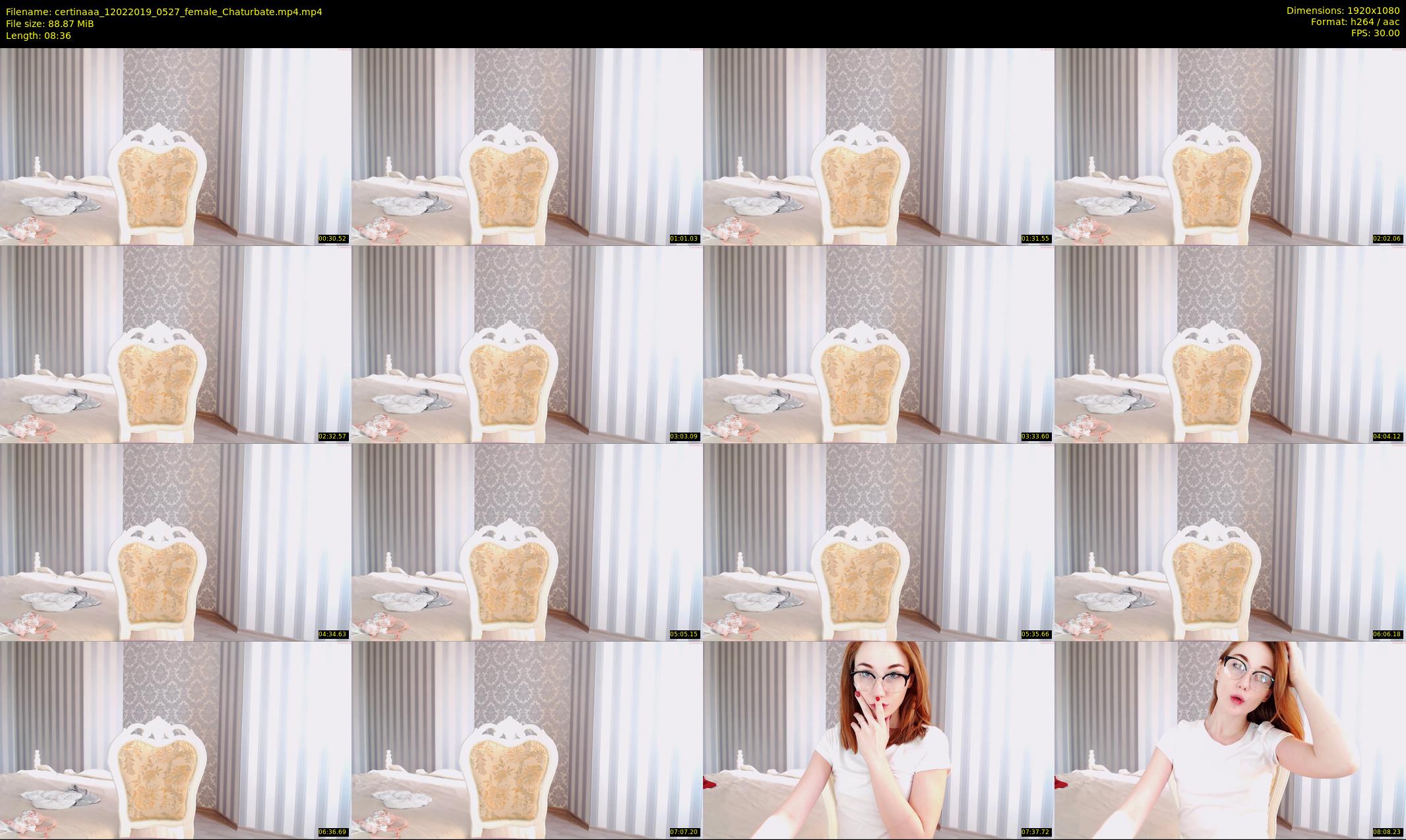 certinaaa — 9 minute Chaturbate female cam show recording, 1080p, Feb 12, 2019