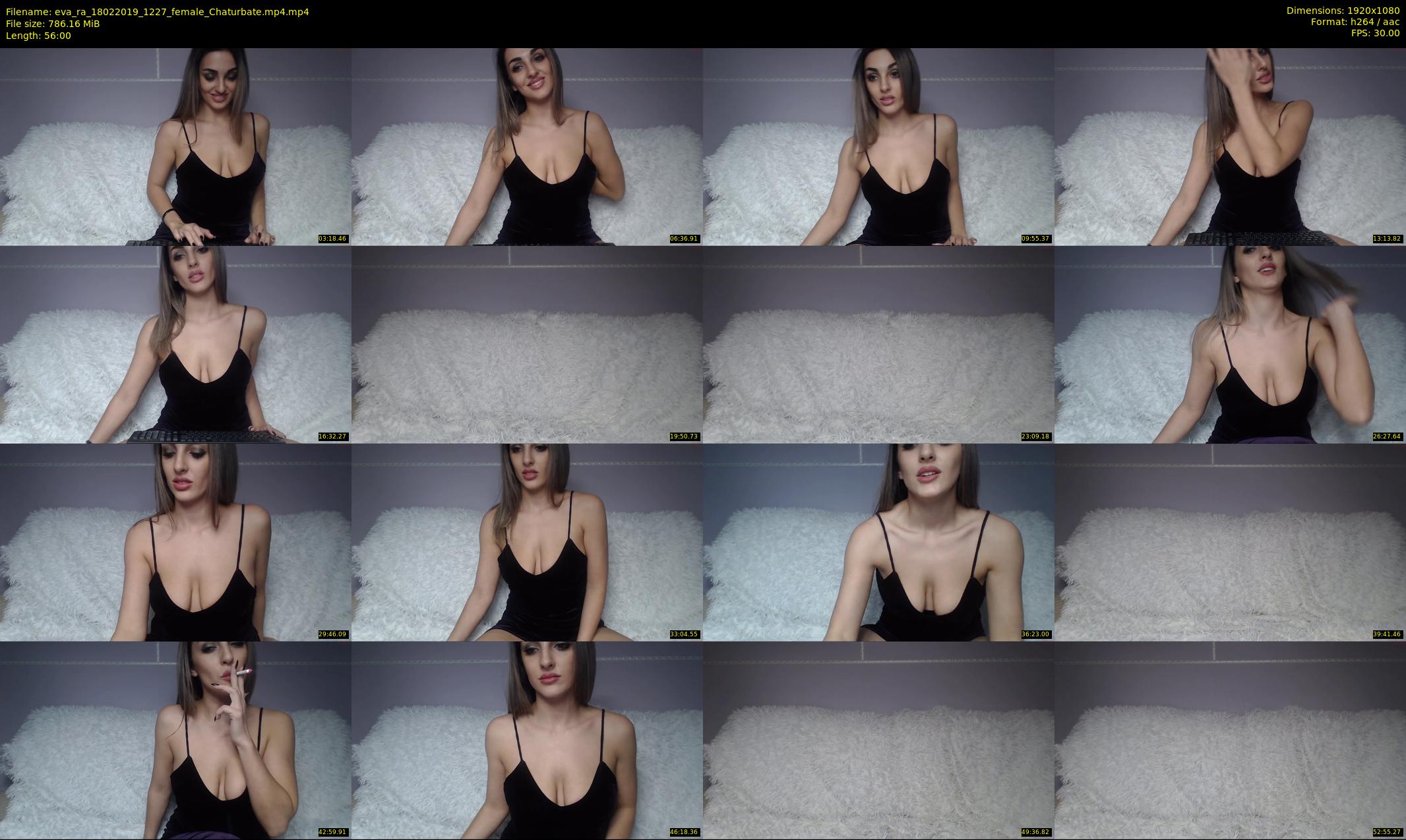 eva_ra — 56 minute Chaturbate female cam show recording, 1080p, Feb 18, 2019