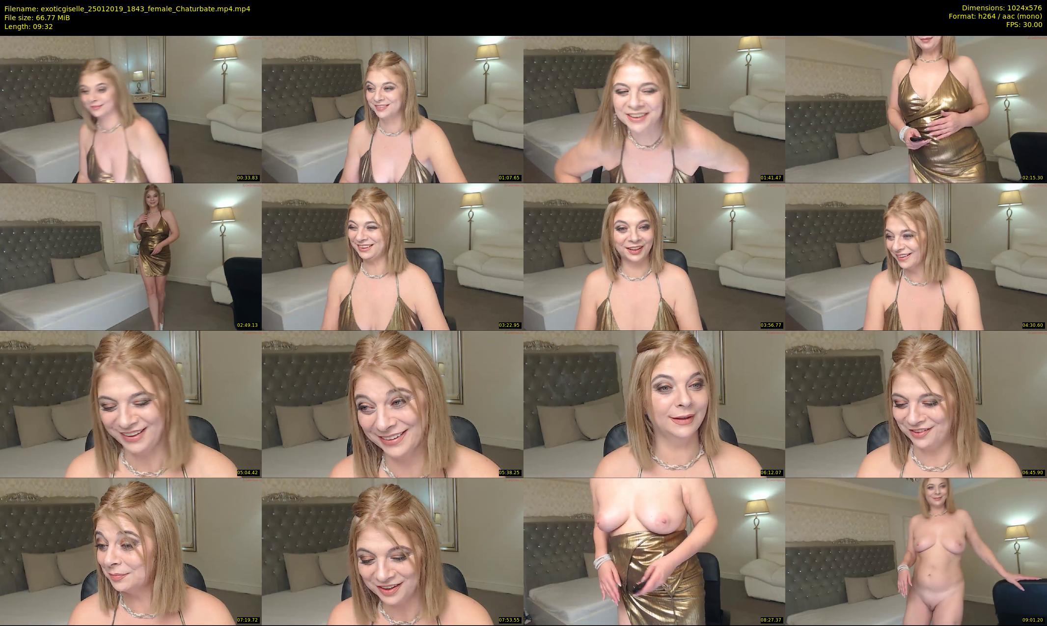 exoticgiselle — 10 minute Chaturbate female cam show recording, 480p, Jan 25, 2019