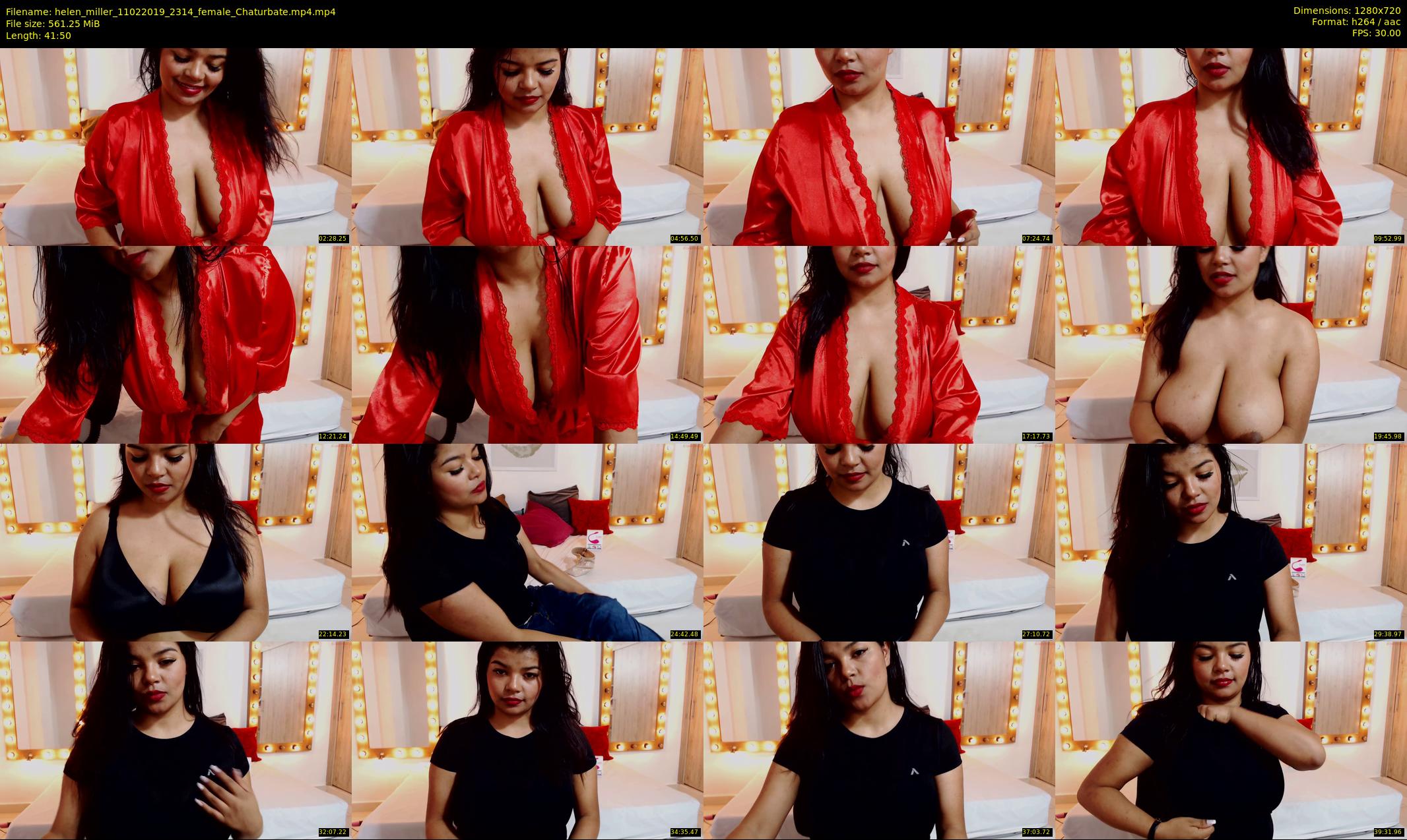 helen_miller — 42 minute Chaturbate female cam show recording, 720p, Feb 11, 2019