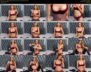 hornygirllx — 25 minute Chaturbate female cam show recording, 480p, Feb 8, 2019