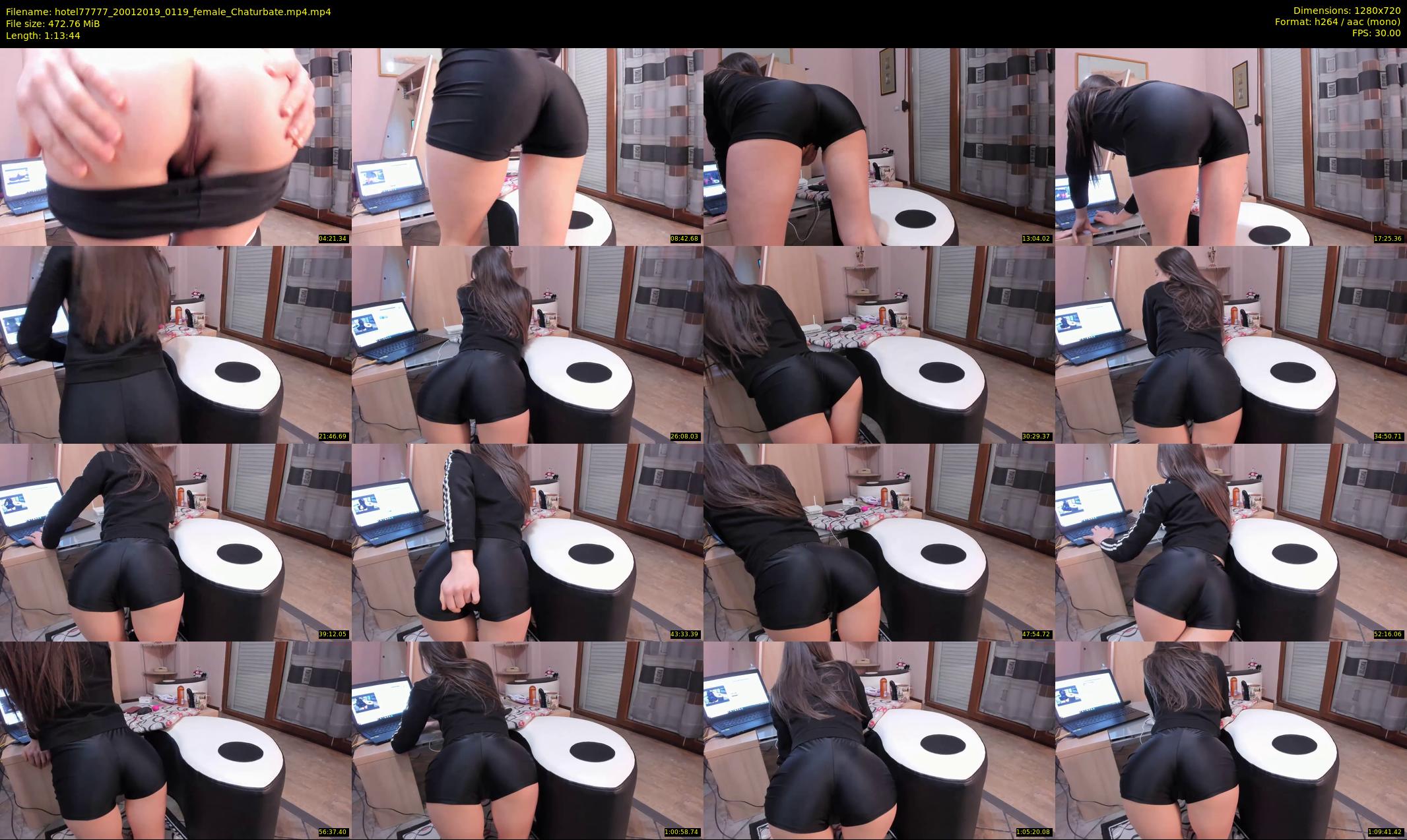 hotel77777 — 74 minute Chaturbate female cam show recording, 720p, Jan 20, 2019