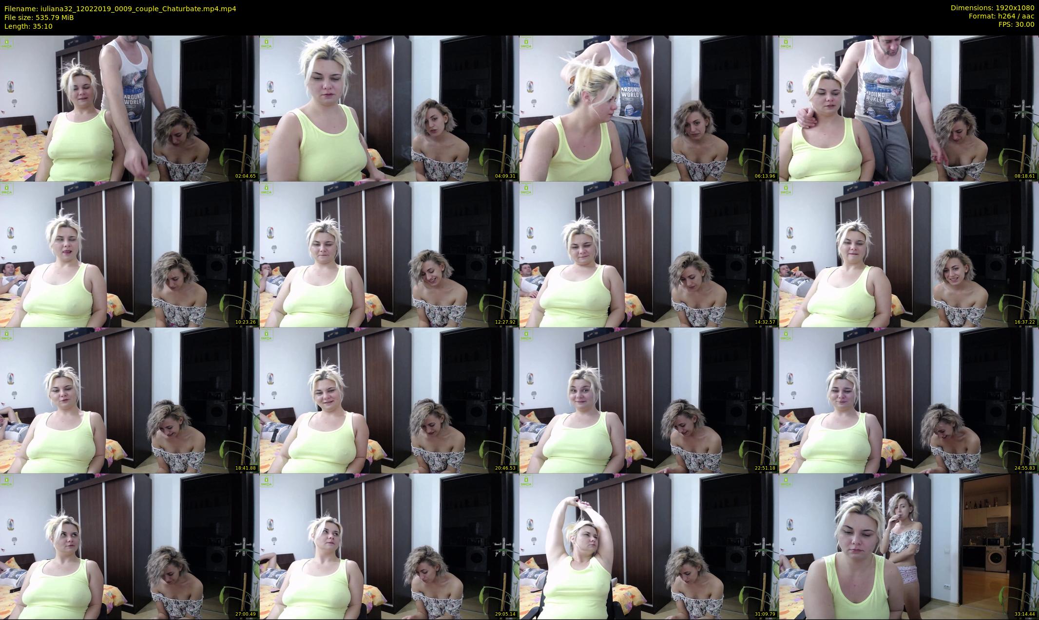 iuliana32 — 36 minute Chaturbate couple cam show recording, 1080p, Feb 12, 2019