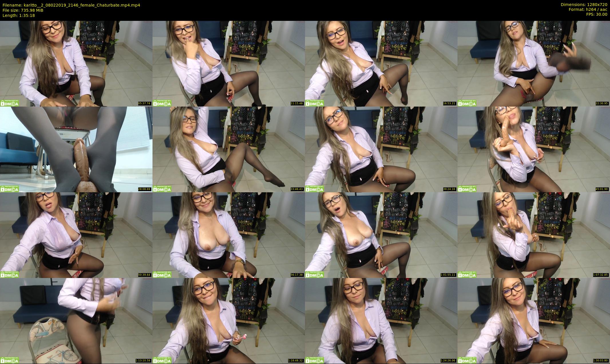 karitto__2 — 96 minute Chaturbate female cam show recording, 720p, Feb 8, 2019