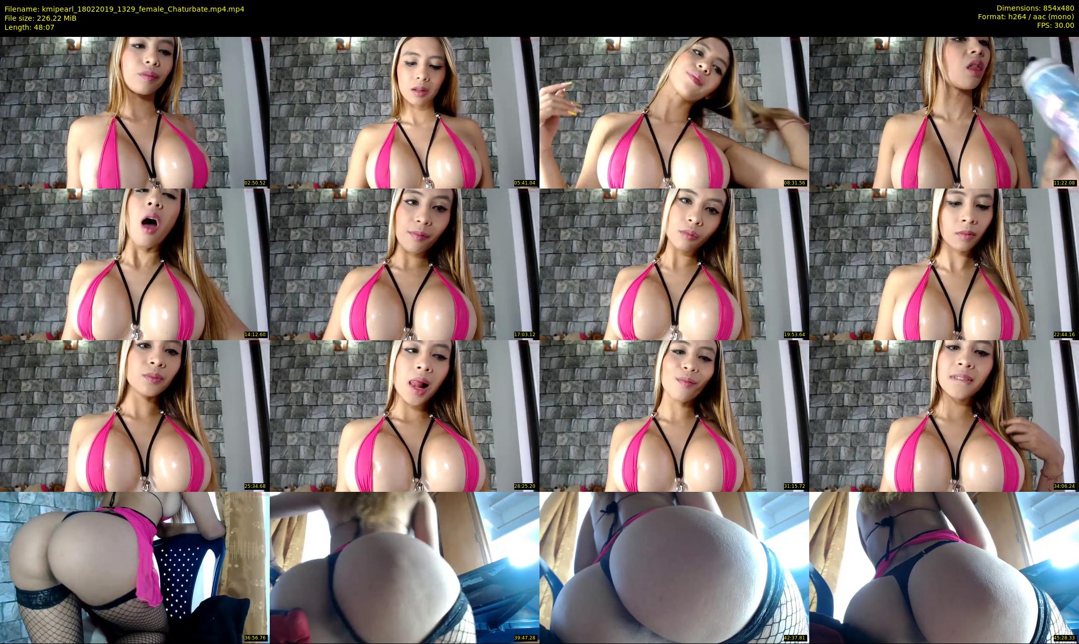 kmipearl — 49 minute Chaturbate female cam show recording, 480p, Feb 18, 2019