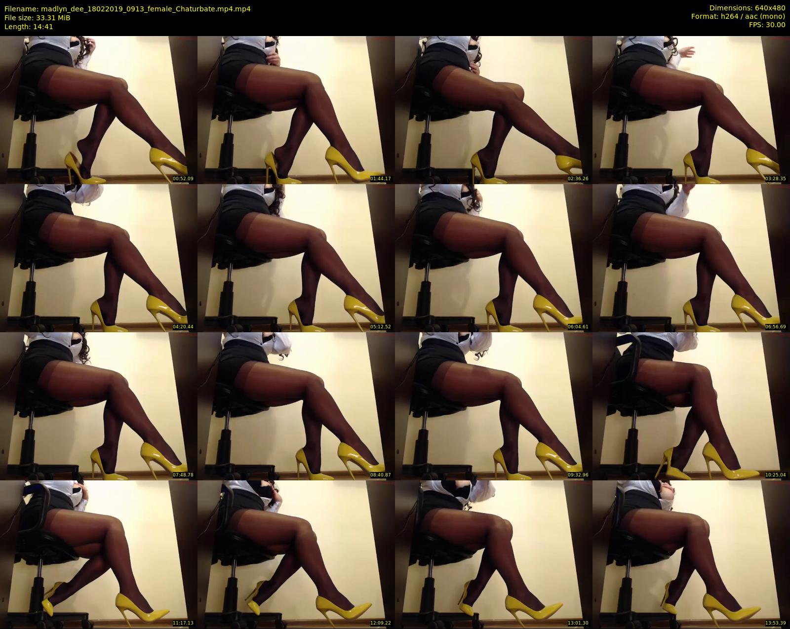 madlyn_dee — 15 minute Chaturbate female cam show recording, 480p, Feb 18, 2019