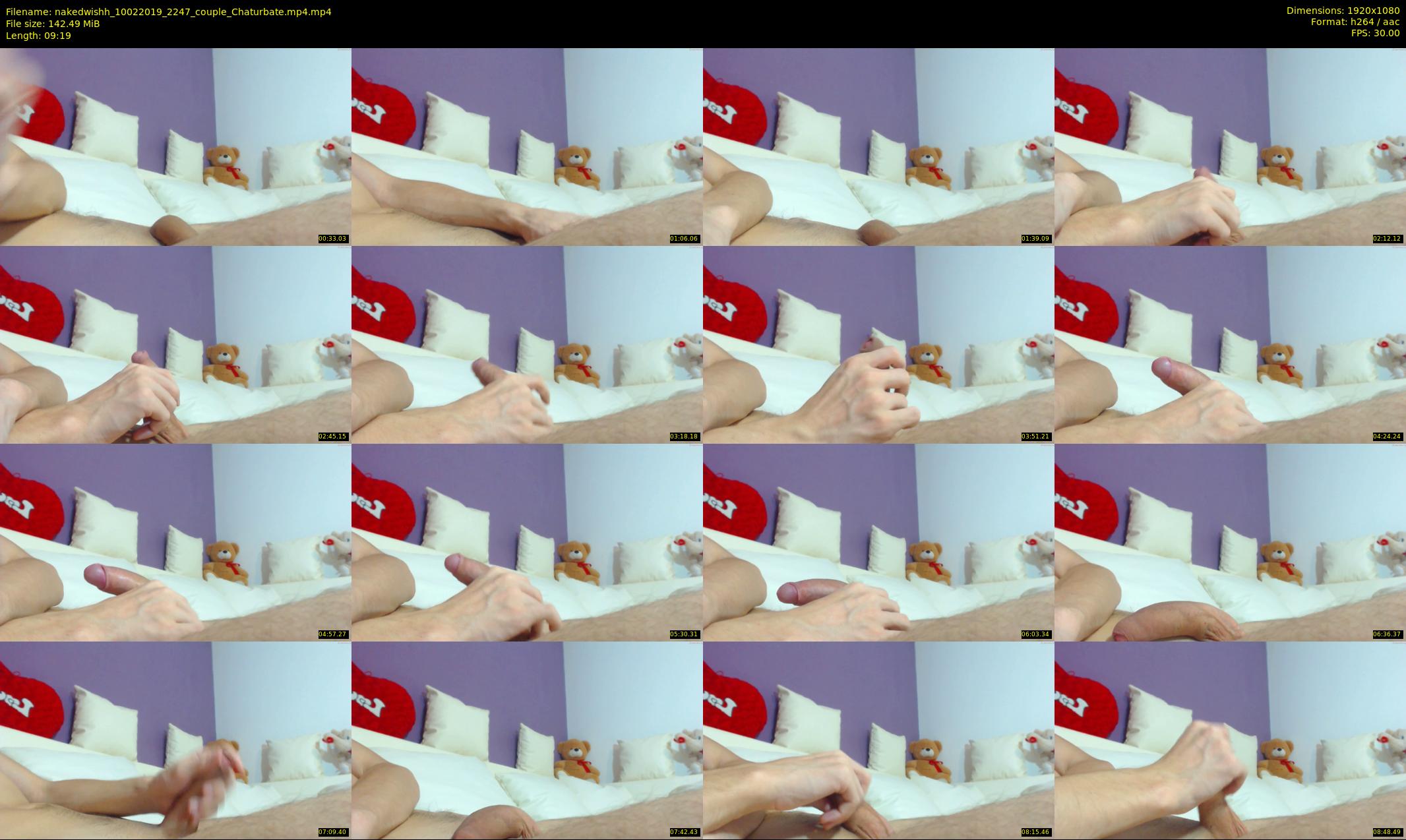 nakedwishh — 10 minute Chaturbate couple cam show recording, 1080p, Feb 10, 2019