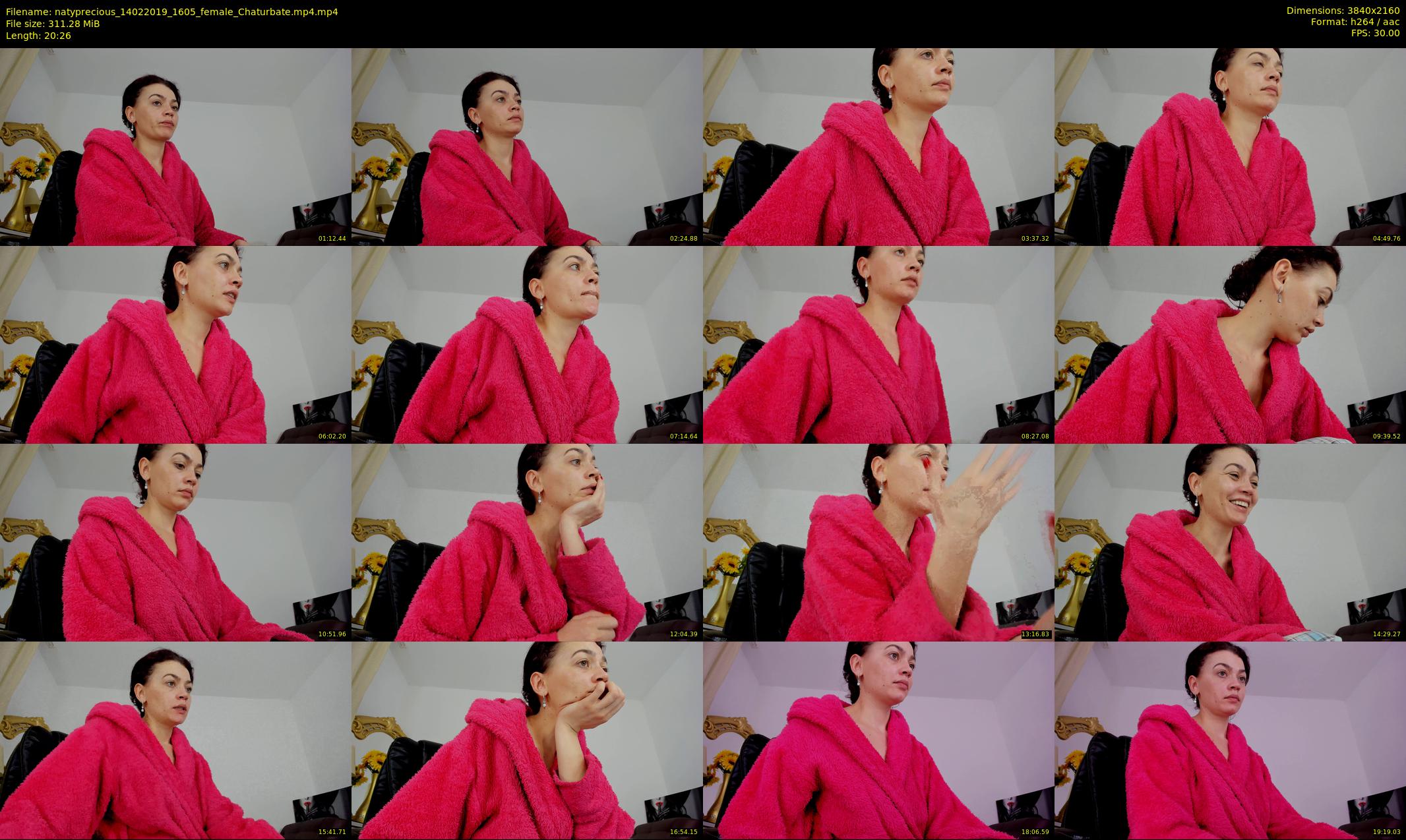 natyprecious — 21 minute Chaturbate female cam show recording, 4K, Feb 14, 2019