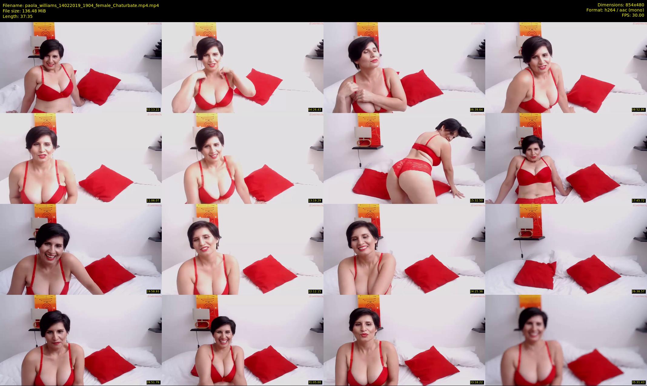 paola_williams — 38 minute Chaturbate female cam show recording, 480p, Feb 14, 2019