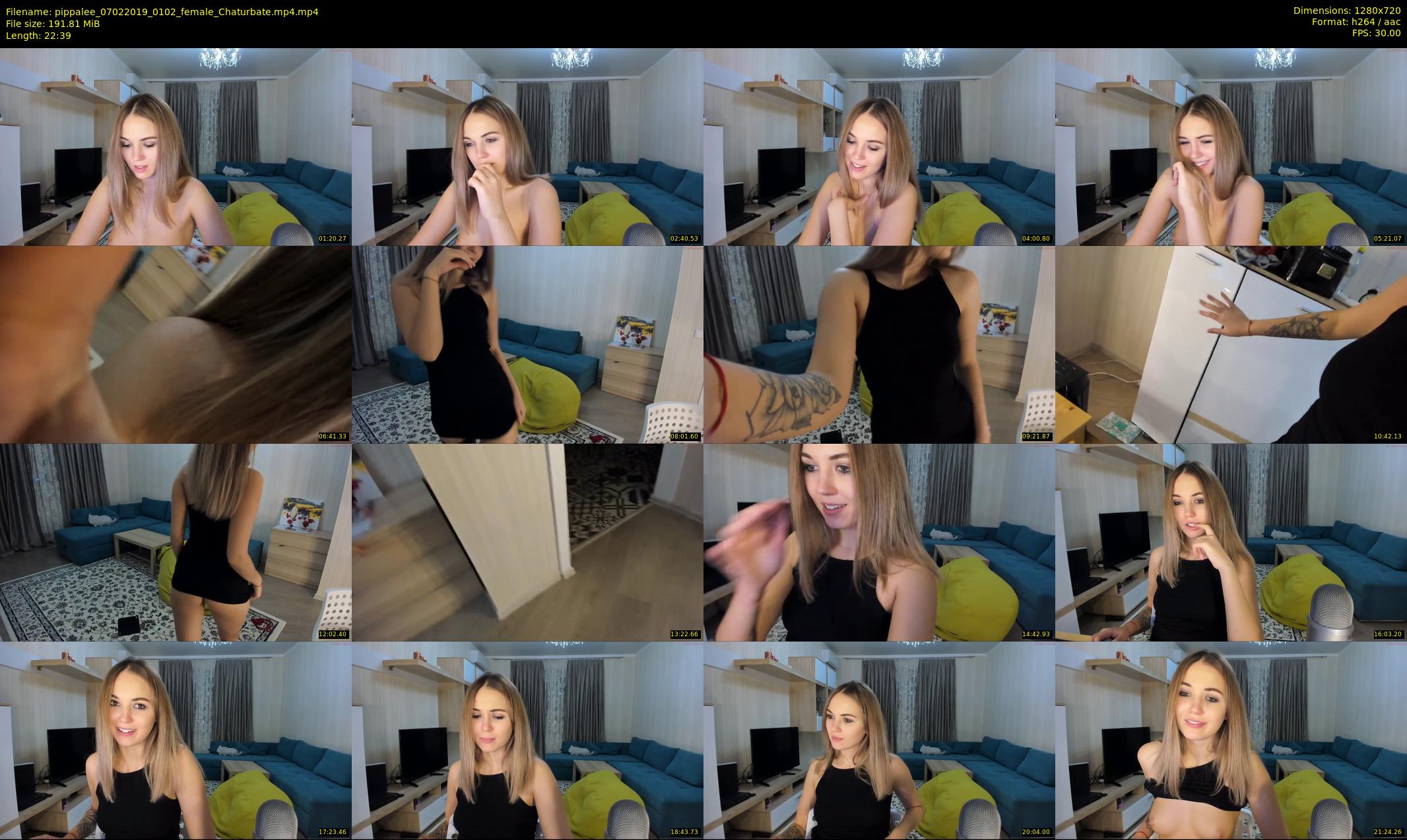 pippalee — 23 minute Chaturbate female cam show recording, 720p, Feb 7, 2019