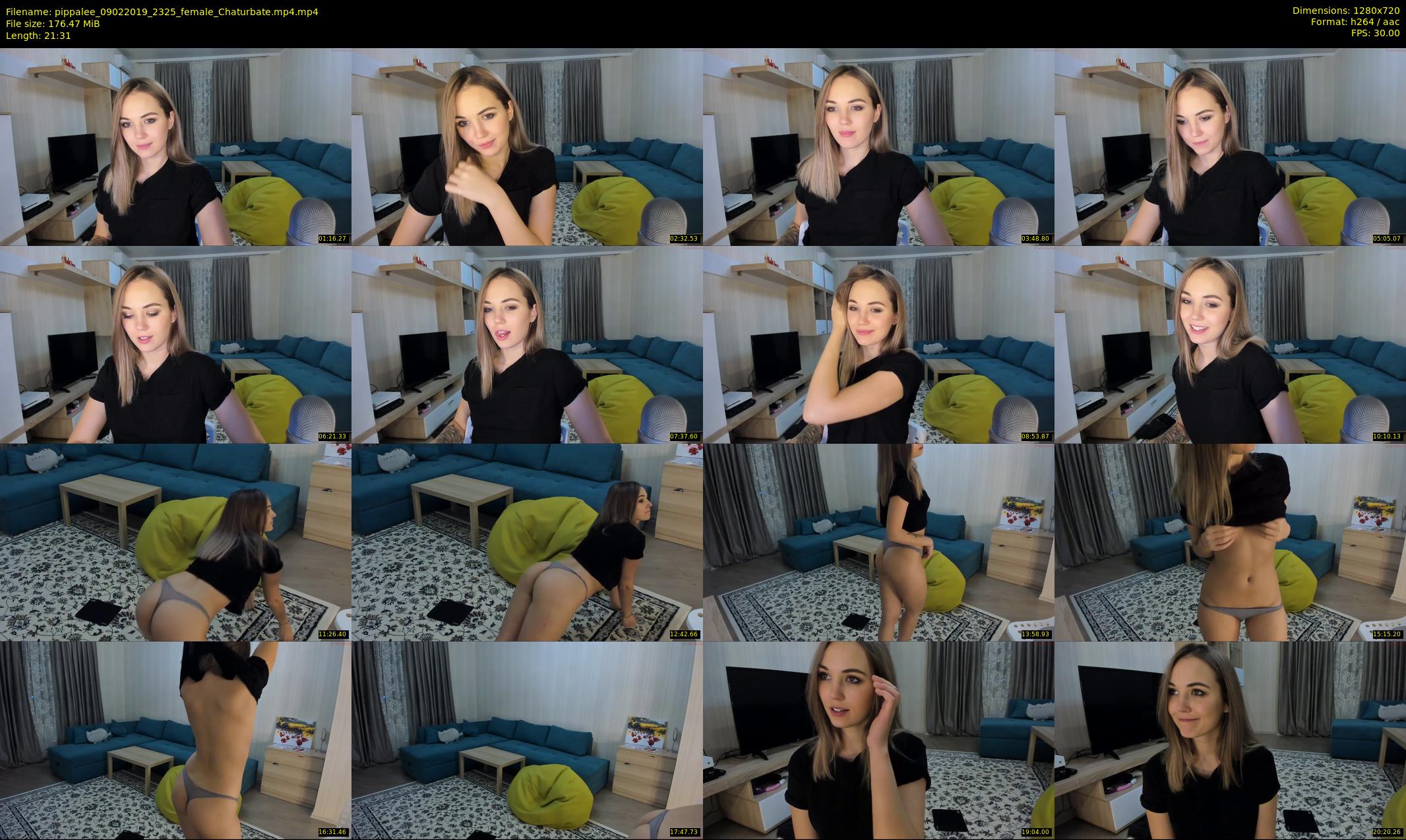 pippalee — 22 minute Chaturbate female cam show recording, 720p, Feb 9, 2019