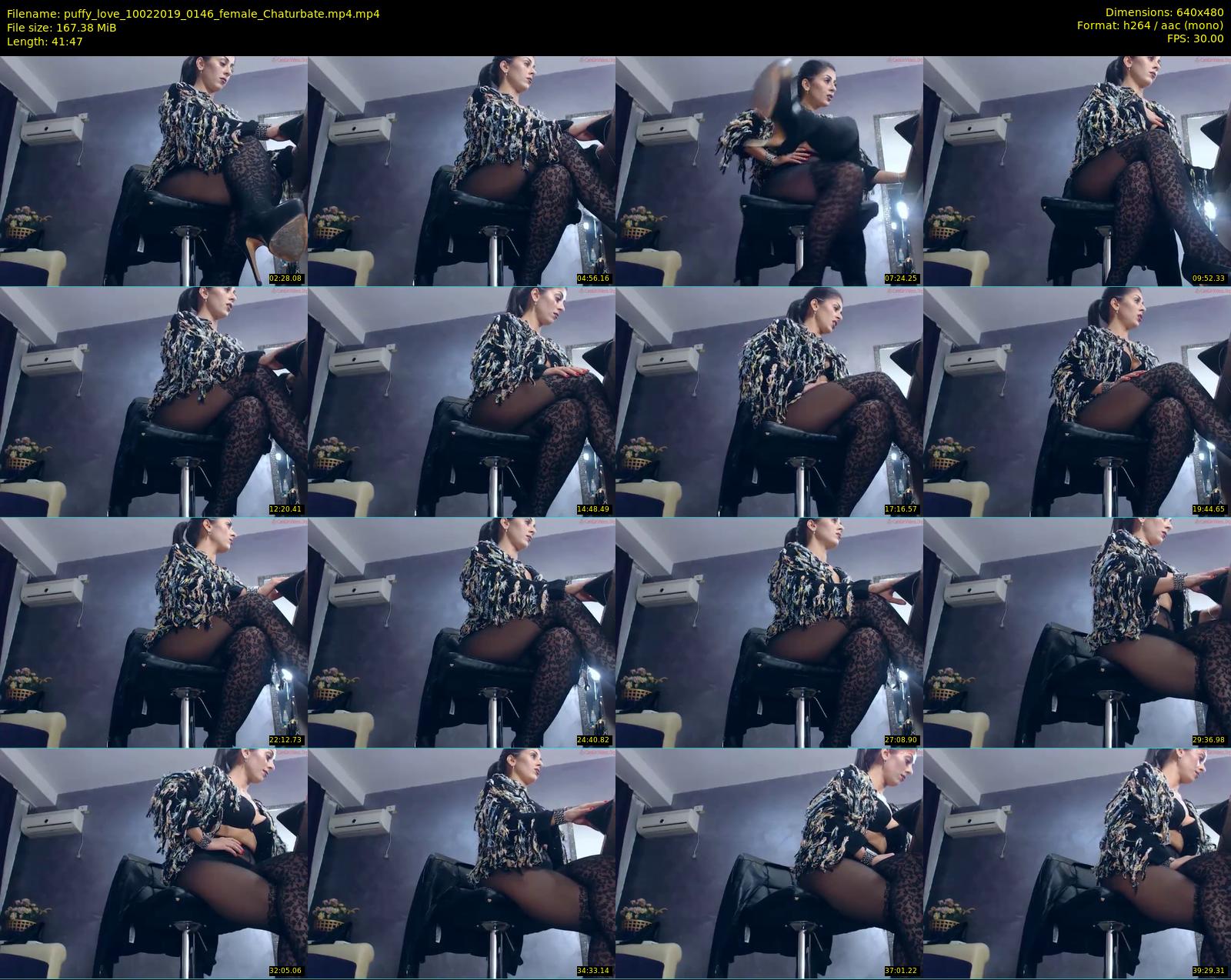 puffy_love — 42 minute Chaturbate female cam show recording, 480p, Feb 10, 2019
