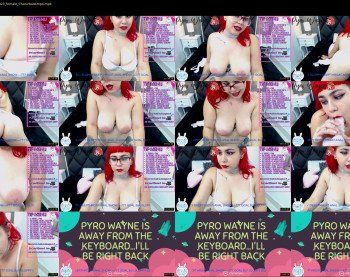 pyrowayne — 23 minute Chaturbate female cam show recording, 720p, Jan 26, 2019