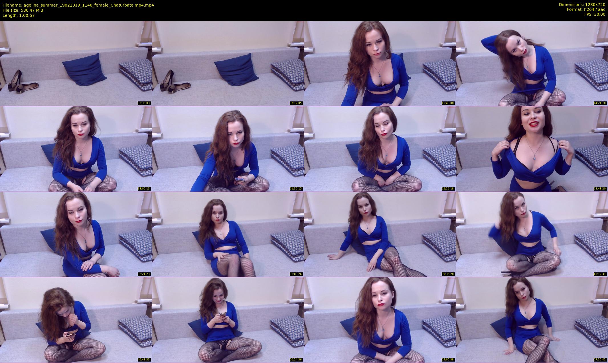 agelina_summer — 61 minute Chaturbate female cam show recording, 720p, Feb 19, 2019