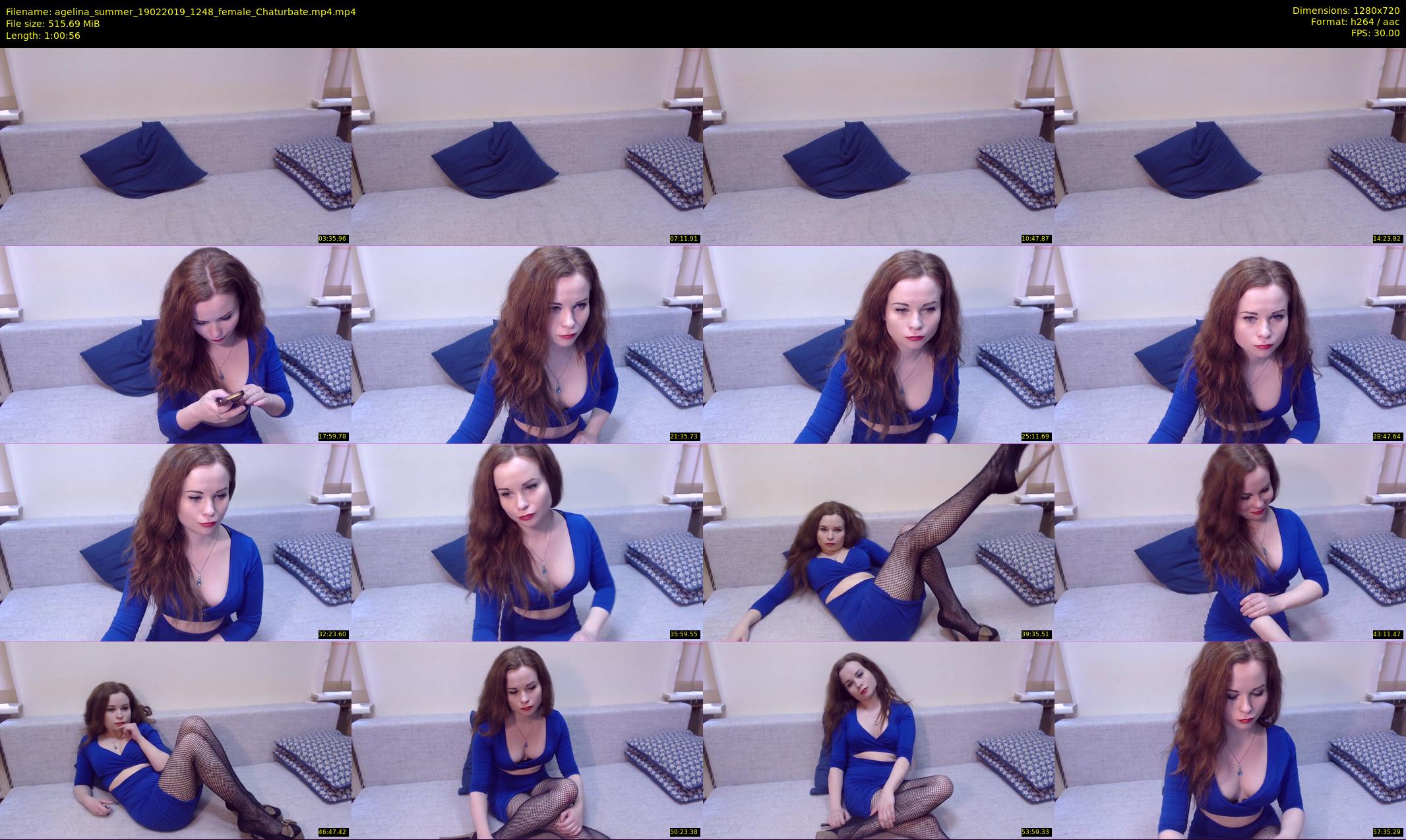 agelina_summer — 61 minute Chaturbate female cam show recording, 720p, Feb 19, 2019