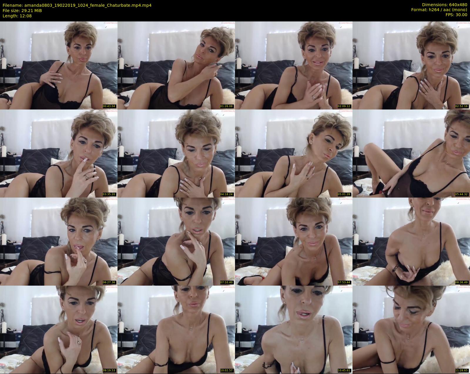 amanda0803 — 13 minute Chaturbate female cam show recording, 480p, Feb 19, 2019