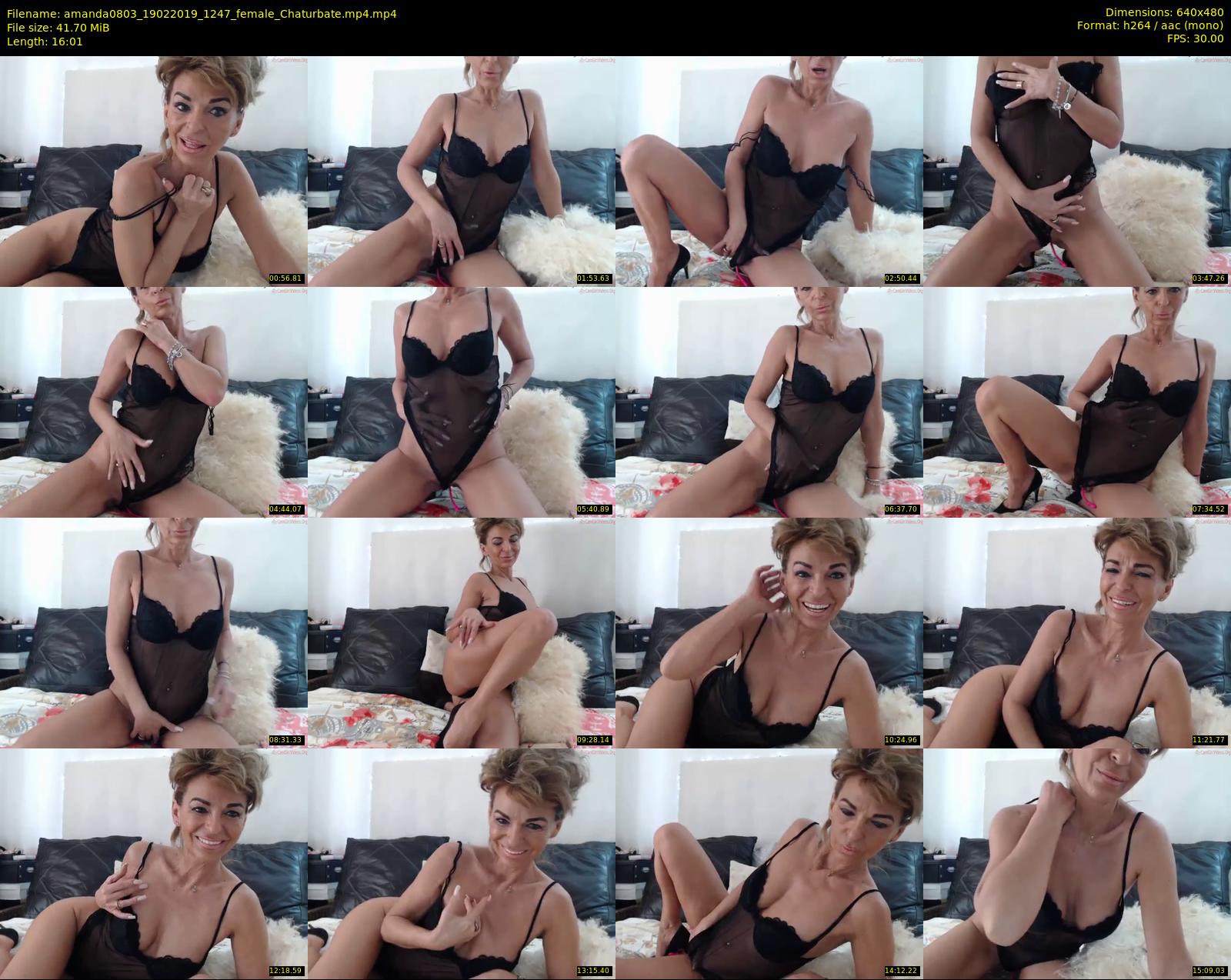 amanda0803 — 17 minute Chaturbate female cam show recording, 480p, Feb 19, 2019