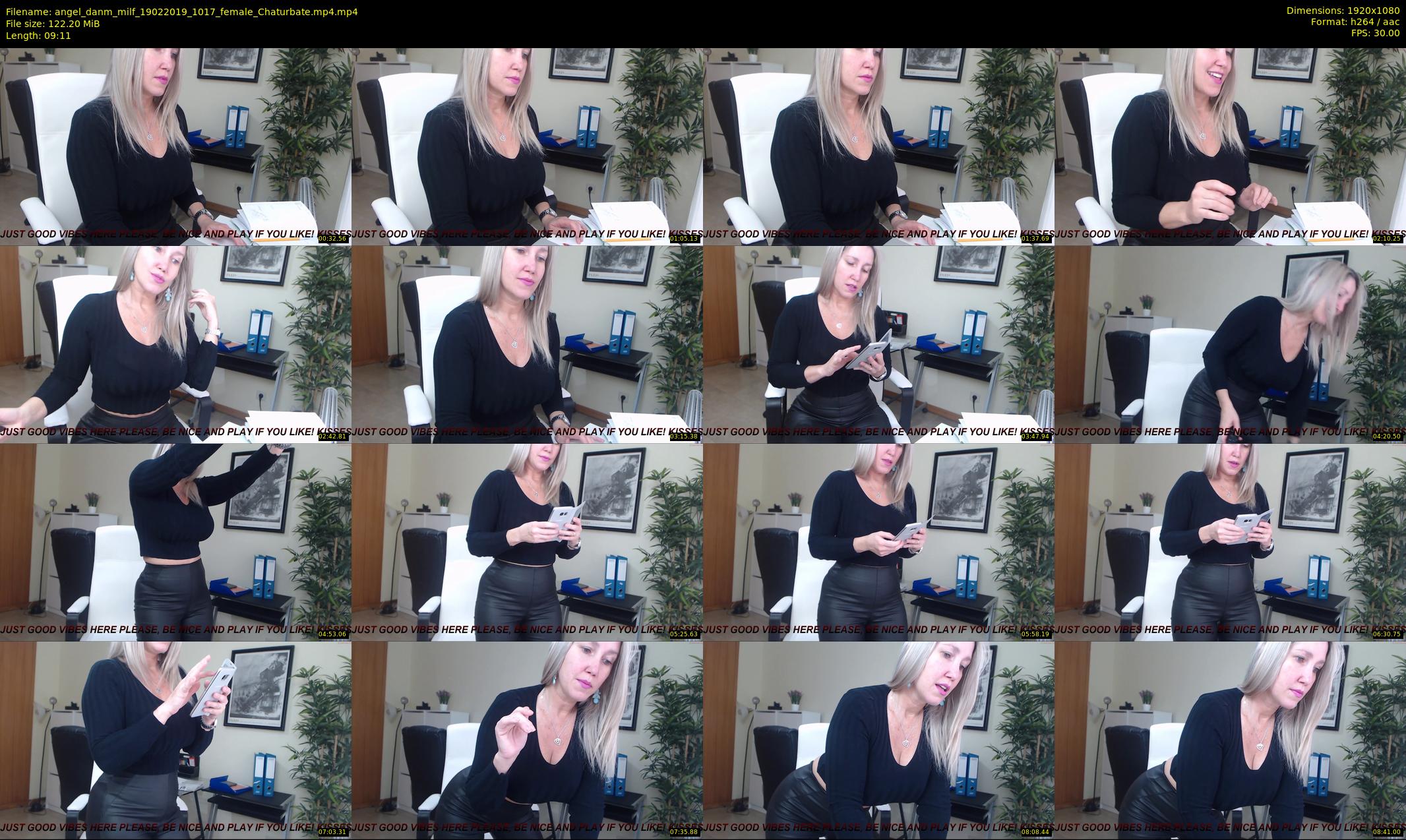 angel_danm_milf — 10 minute Chaturbate female cam show recording, 1080p, Feb 19, 2019