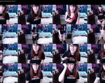 blueasfuck — 56 minute Chaturbate female cam show recording, 1080p, Feb 19, 2019