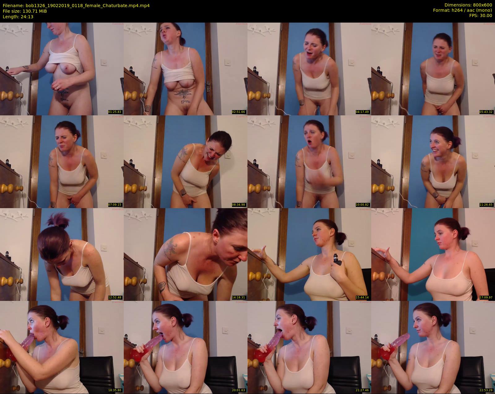 bob1326 — 25 minute Chaturbate female cam show recording, 480p, Feb 19, 2019