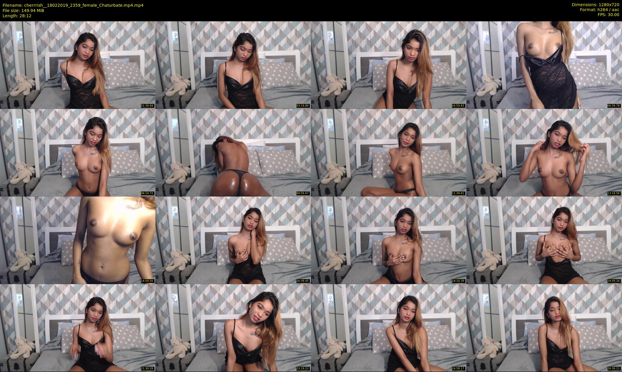 cherrrish_ — 29 minute Chaturbate female cam show recording, 720p, Feb 18, 2019