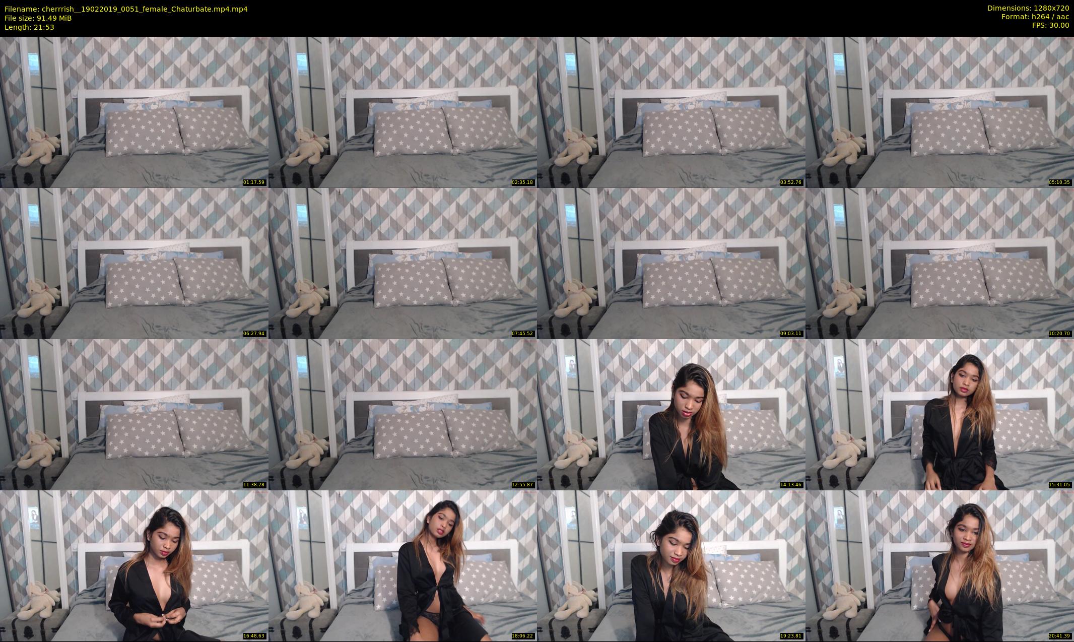 cherrrish_ — 22 minute Chaturbate female cam show recording, 720p, Feb 19, 2019