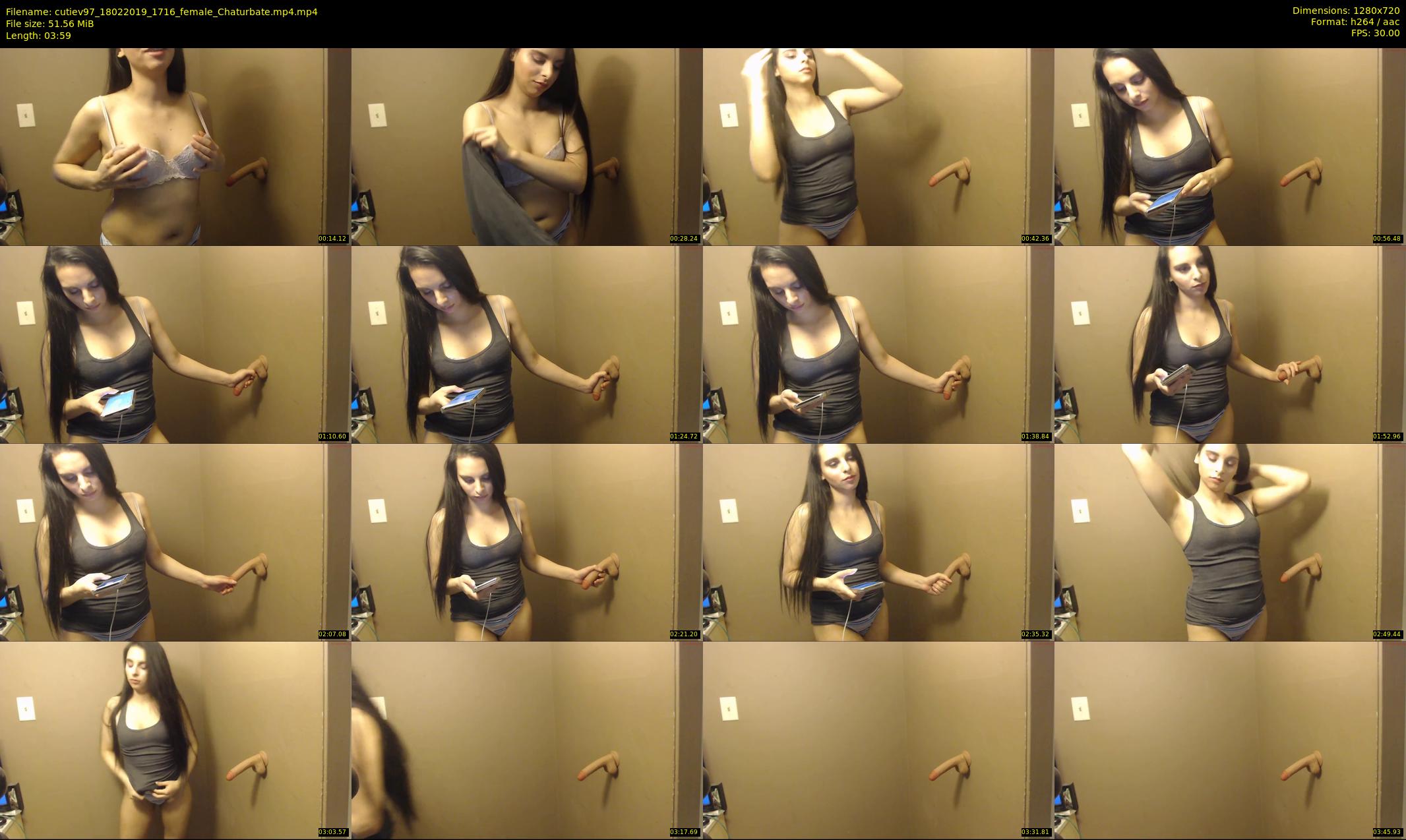 cutiev97 — 4 minute Chaturbate couple cam show recording, 720p, Feb 18, 2019