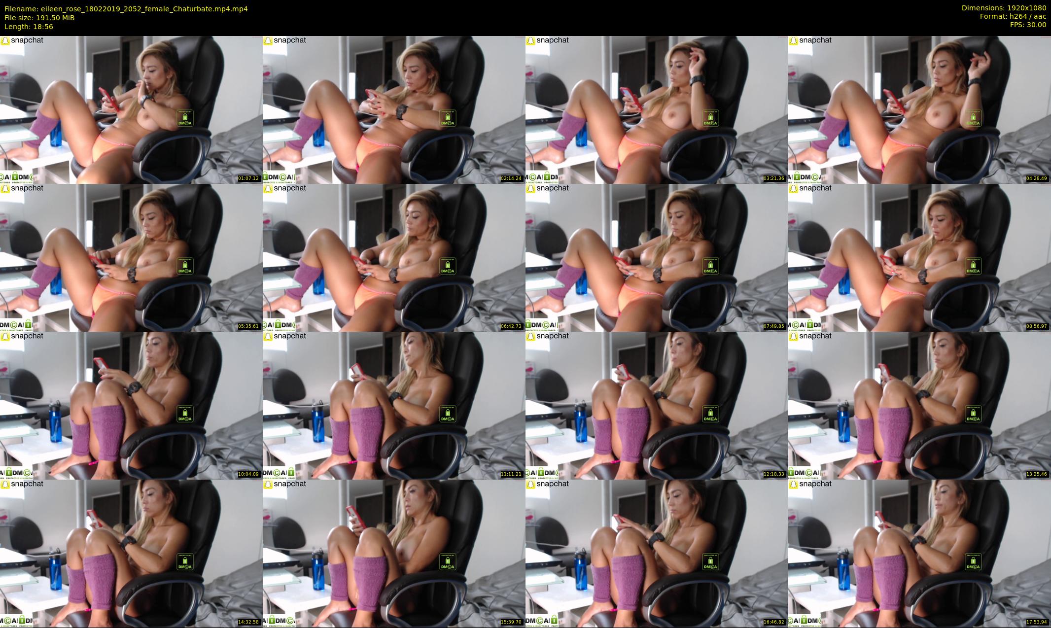 eileen_rose — 19 minute Chaturbate female cam show recording, 1080p, Feb 18, 2019