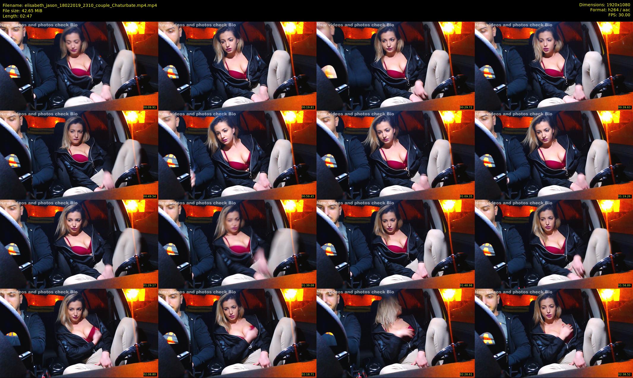 elisabeth_jason — 3 minute Chaturbate couple cam show recording, 1080p, Feb 18, 2019