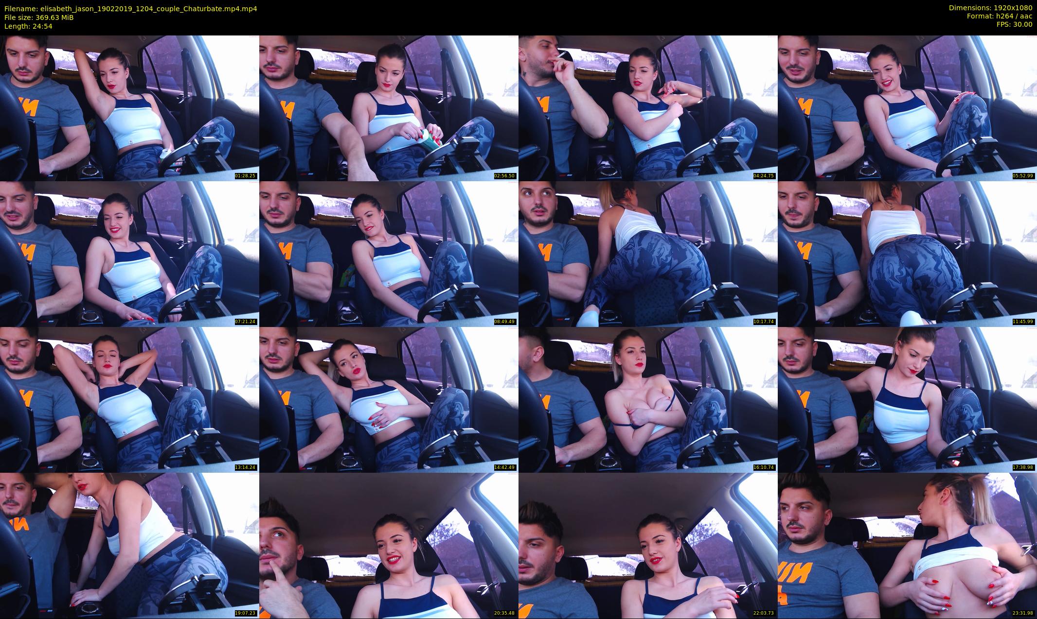elisabeth_jason — 25 minute Chaturbate couple cam show recording, 1080p, Feb 19, 2019