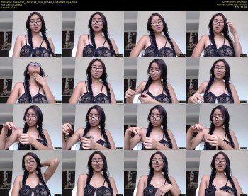 estefamor — 3 minute Chaturbate female cam show recording, 480p, Feb 18, 2019