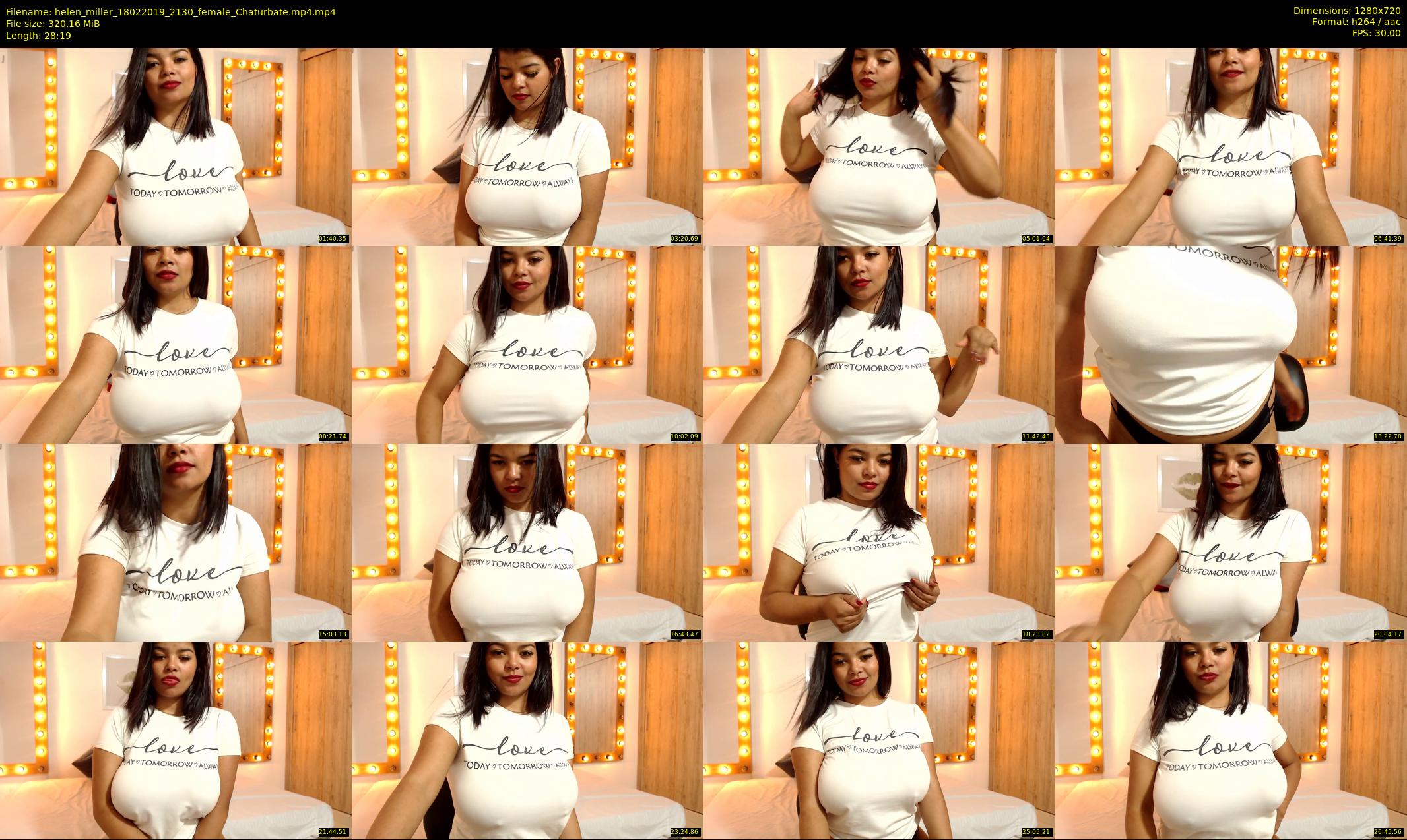 helen_miller — 29 minute Chaturbate female cam show recording, 720p, Feb 18, 2019