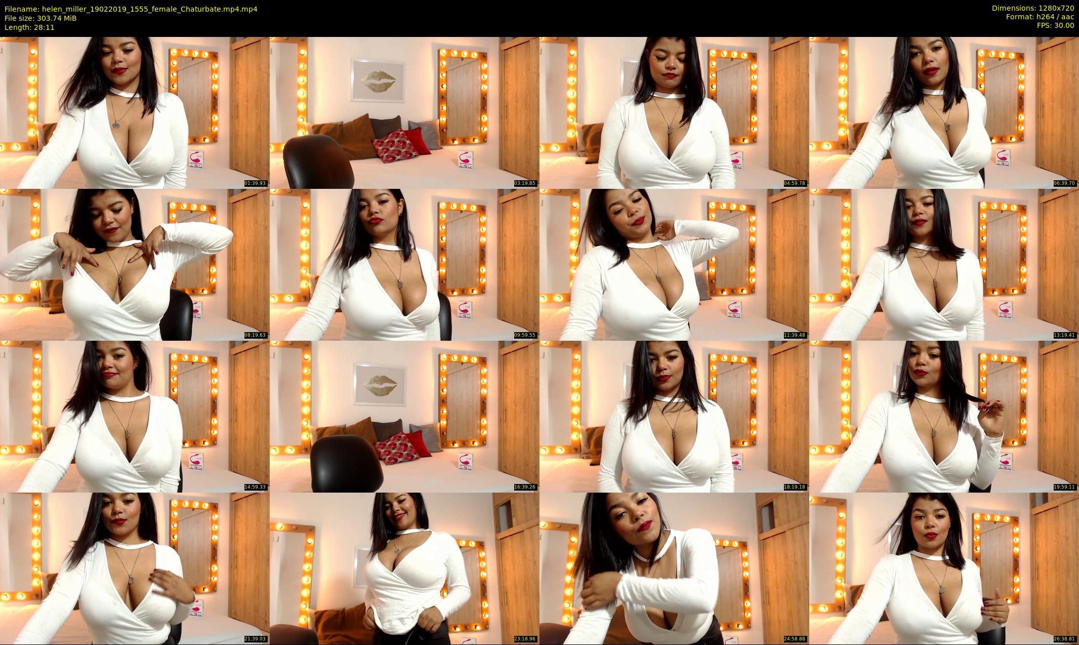 helen_miller — 29 minute Chaturbate female cam show recording, 720p, Feb 19, 2019