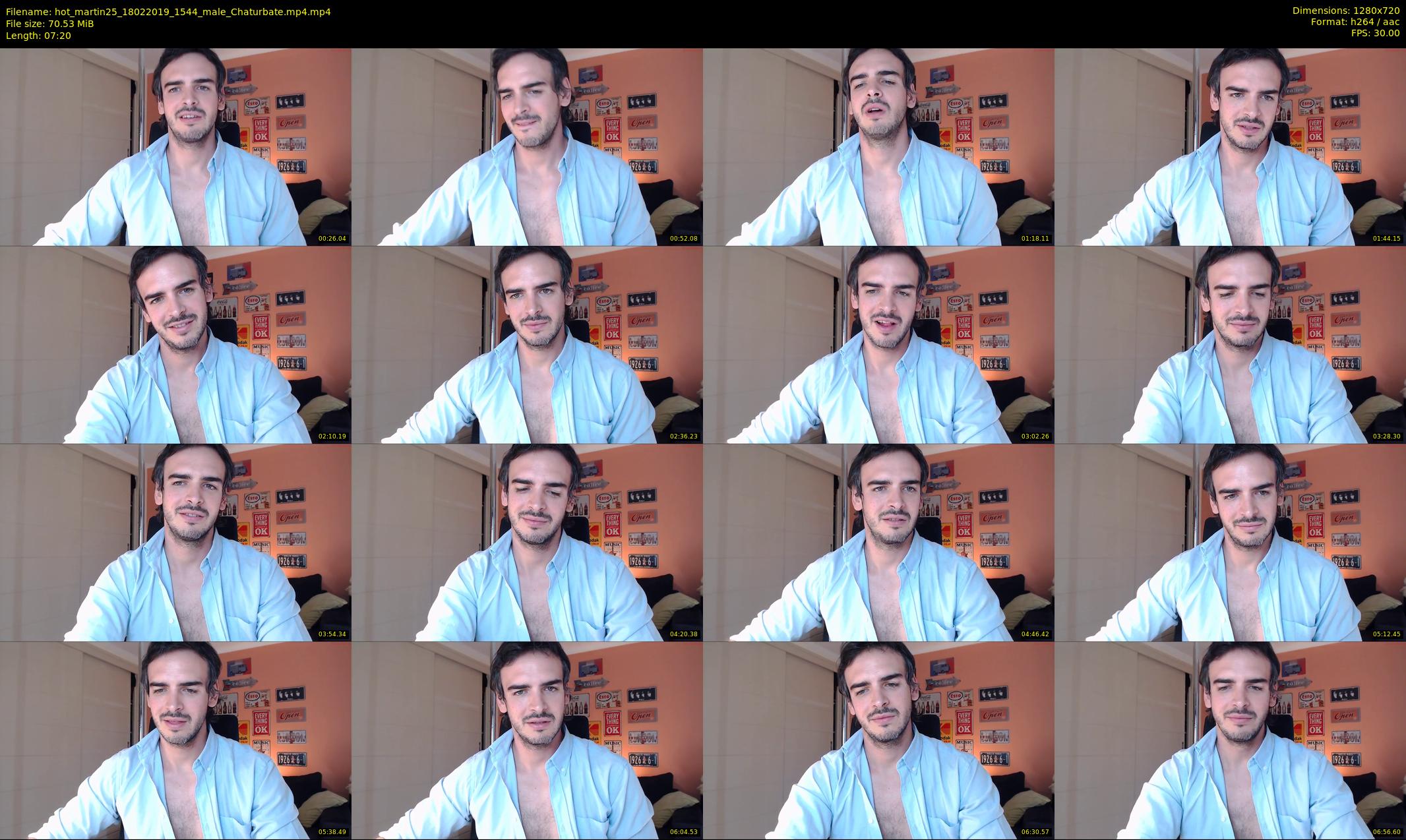 hot_martin25 — 8 minute Chaturbate male cam show recording, 720p, Feb 18, 2019