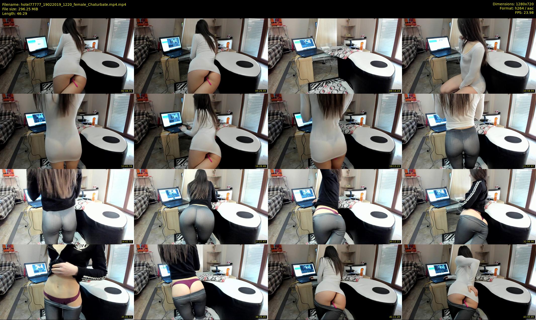 hotel77777 — 47 minute Chaturbate female cam show recording, 720p, Feb 19, 2019