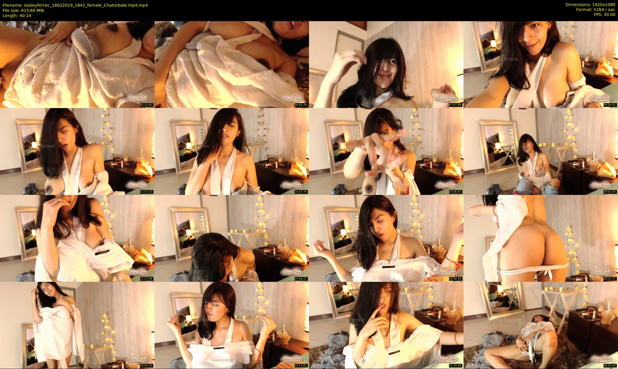 isabeyferrec — 41 minute Chaturbate female cam show recording, 1080p, Feb 18, 2019