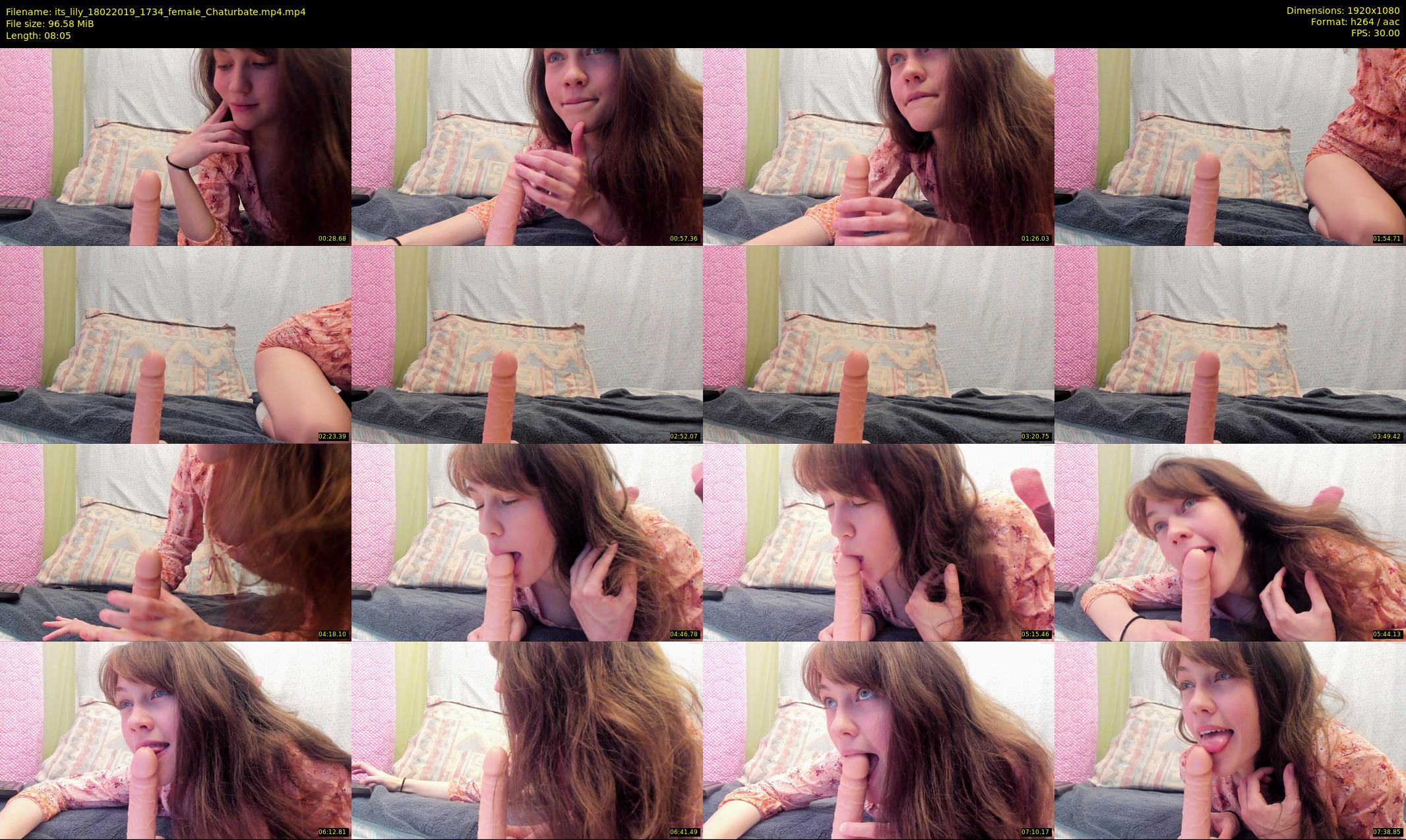 its_lily — 9 minute Chaturbate female cam show recording, 1080p, Feb 18, 2019