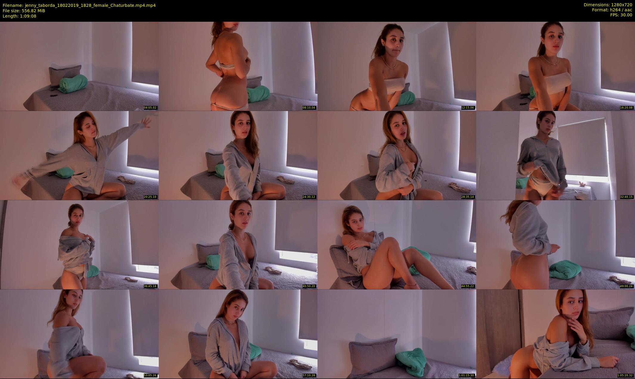 jenny_taborda — 70 minute Chaturbate female cam show recording, 720p, Feb 18, 2019