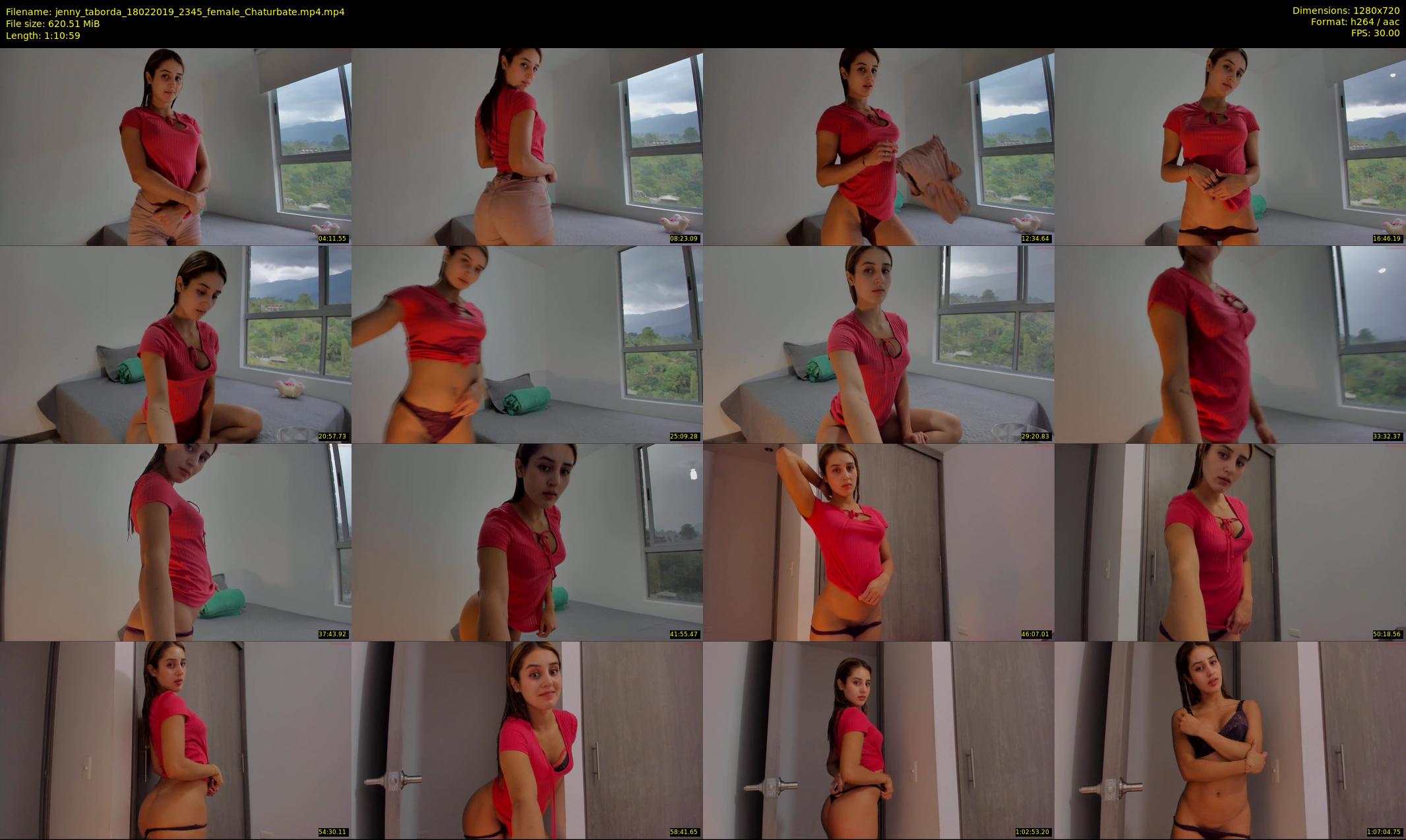 jenny_taborda — 71 minute Chaturbate female cam show recording, 720p, Feb 18, 2019