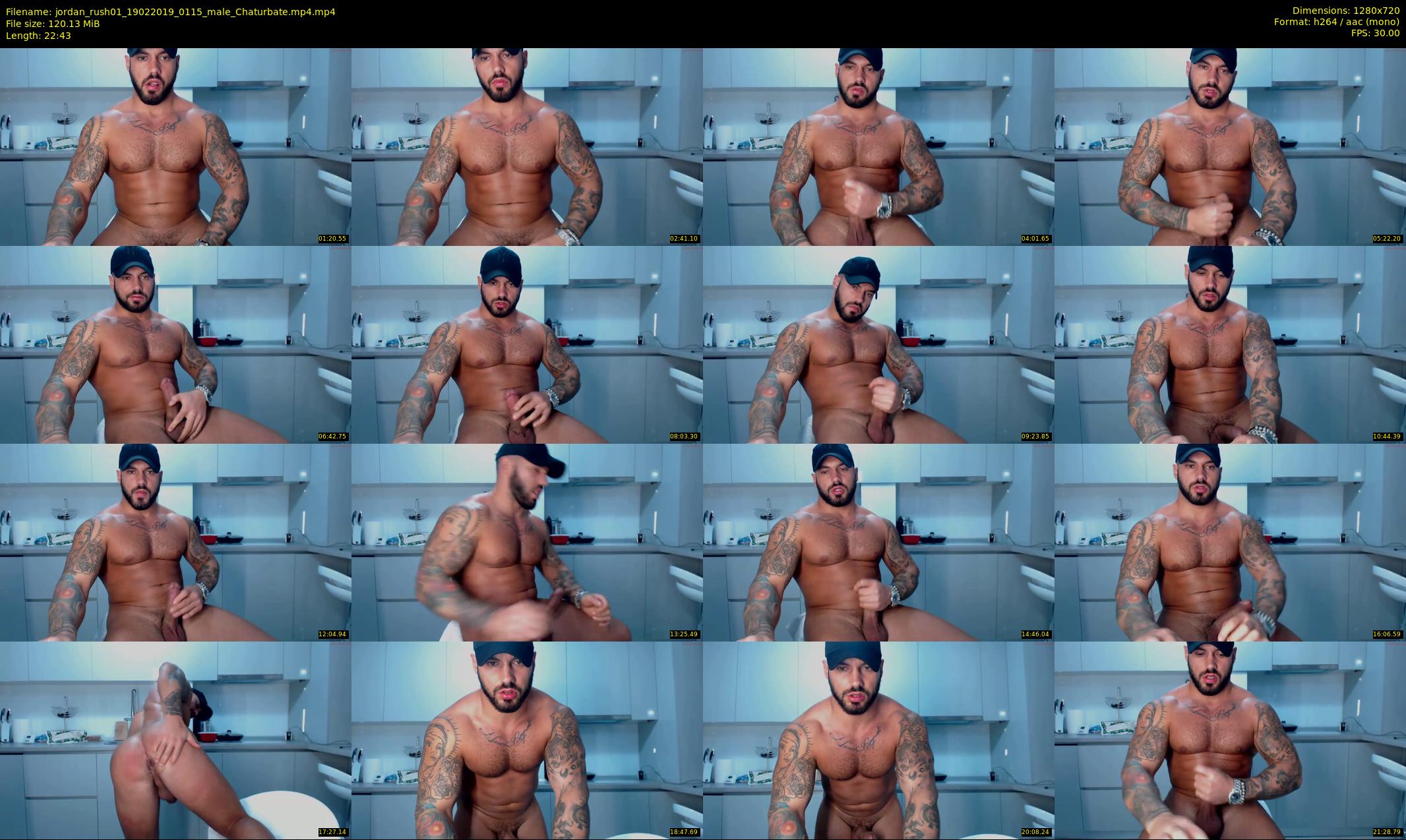 jordan_rush01 — 23 minute Chaturbate male cam show recording, 720p, Feb 19, 2019