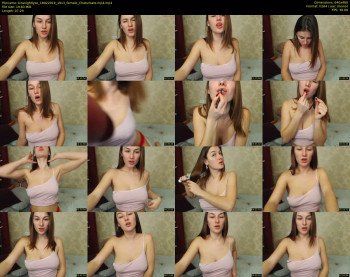 kiranightlyxo — 8 minute Chaturbate female cam show recording, 480p, Feb 18, 2019