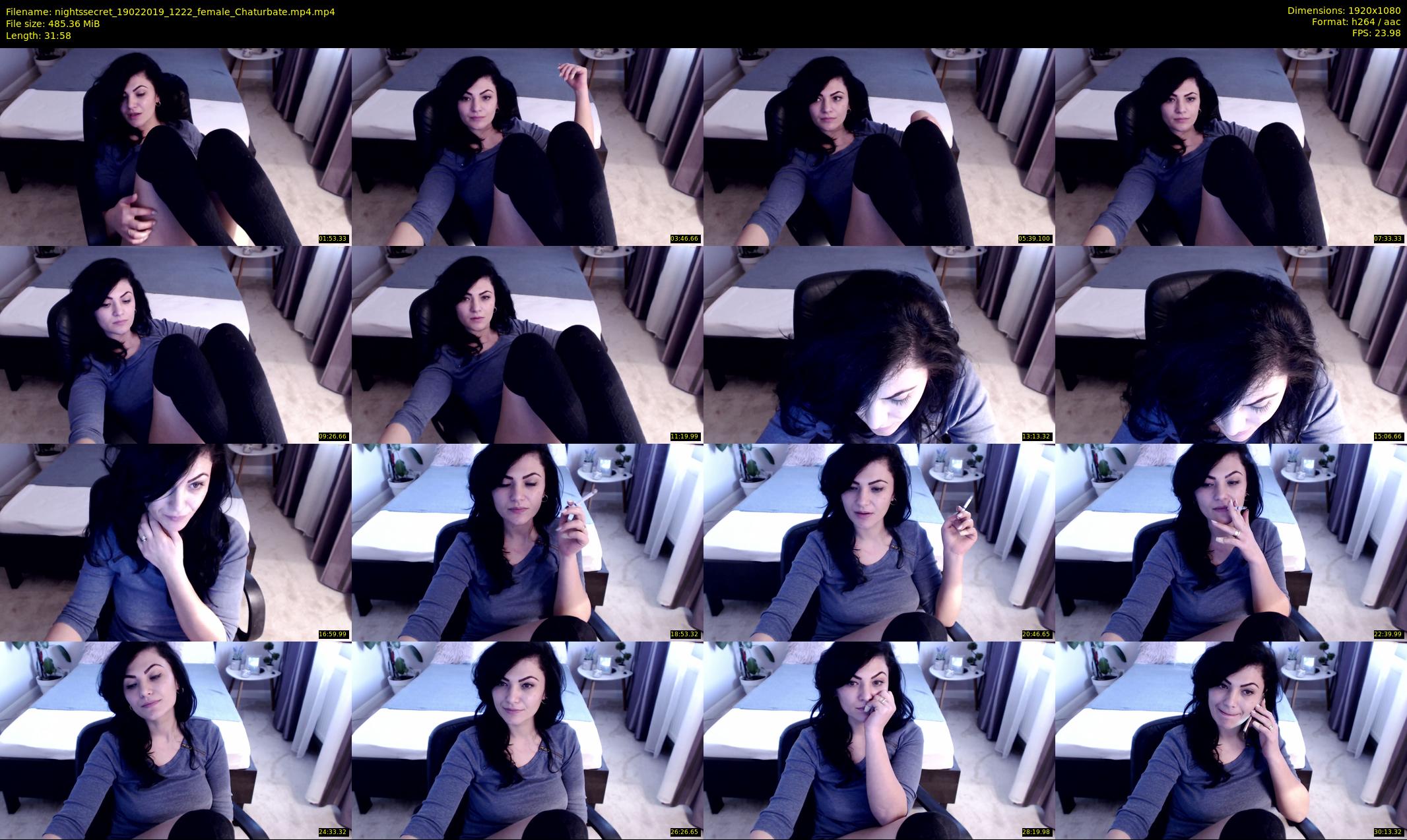 nightssecret — 32 minute Chaturbate female cam show recording, 1080p, Feb 19, 2019