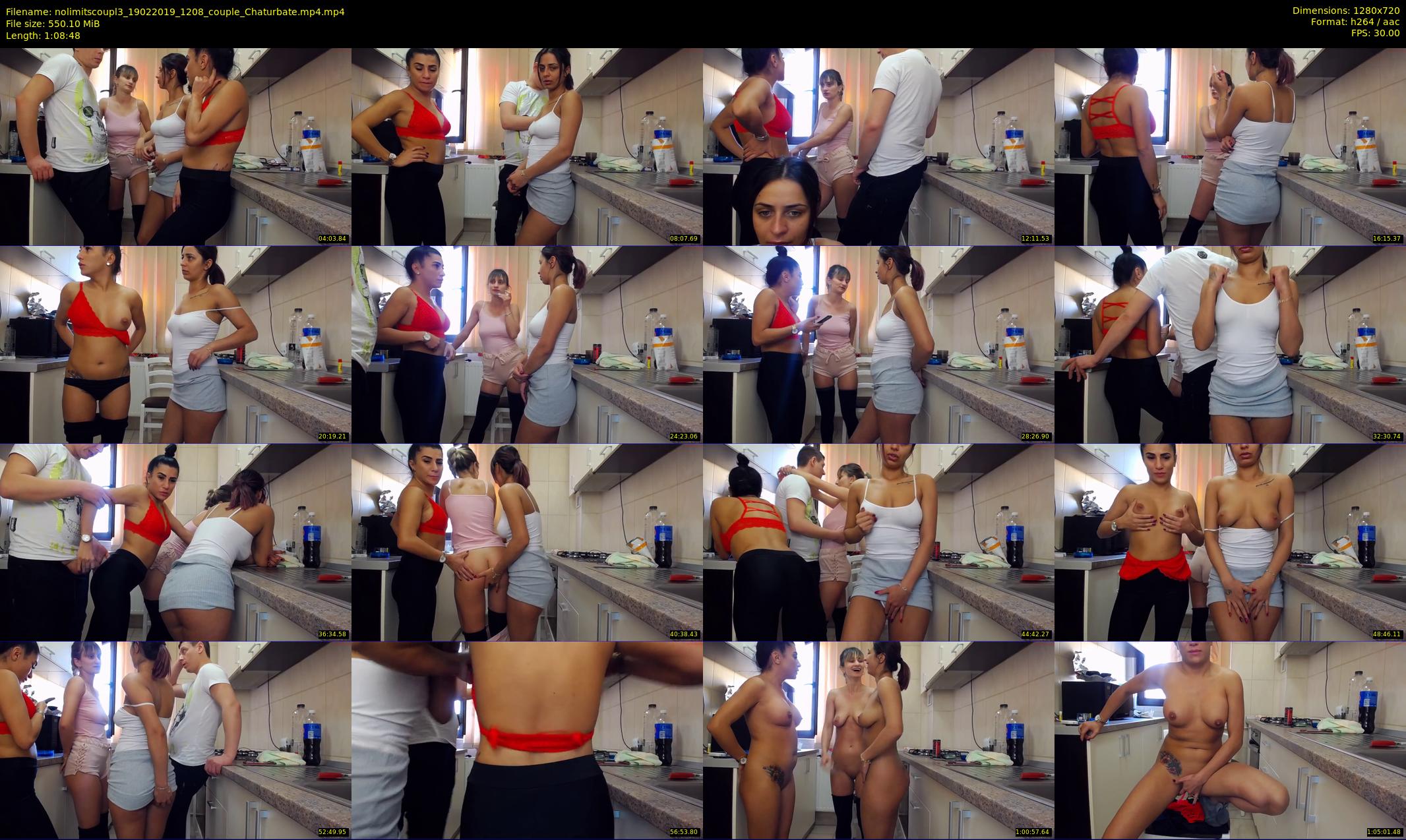nolimitscoupl3 — 69 minute Chaturbate couple cam show recording, 720p, Feb 19, 2019